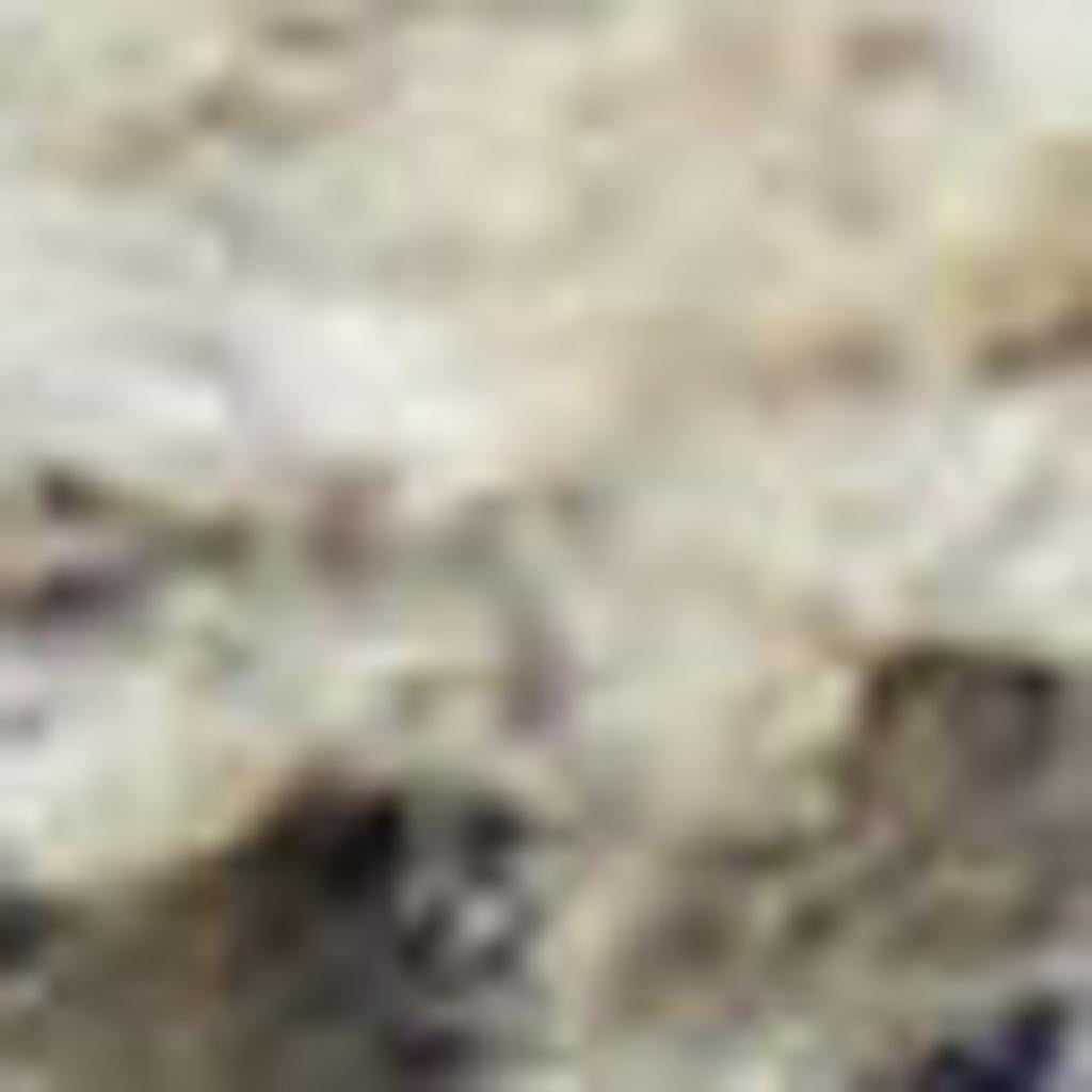 7' X 10' Gray And Ivory Abstract Area Rug-Area Rugs-DECOROLALA