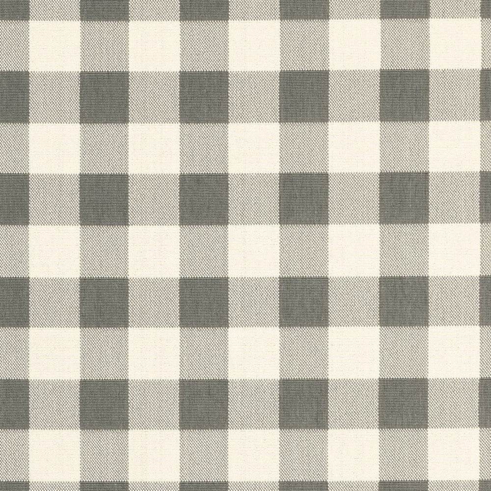 7' X 10' Gray And Ivory Indoor Outdoor Area Rug-Outdoor Rugs-DECOROLALA