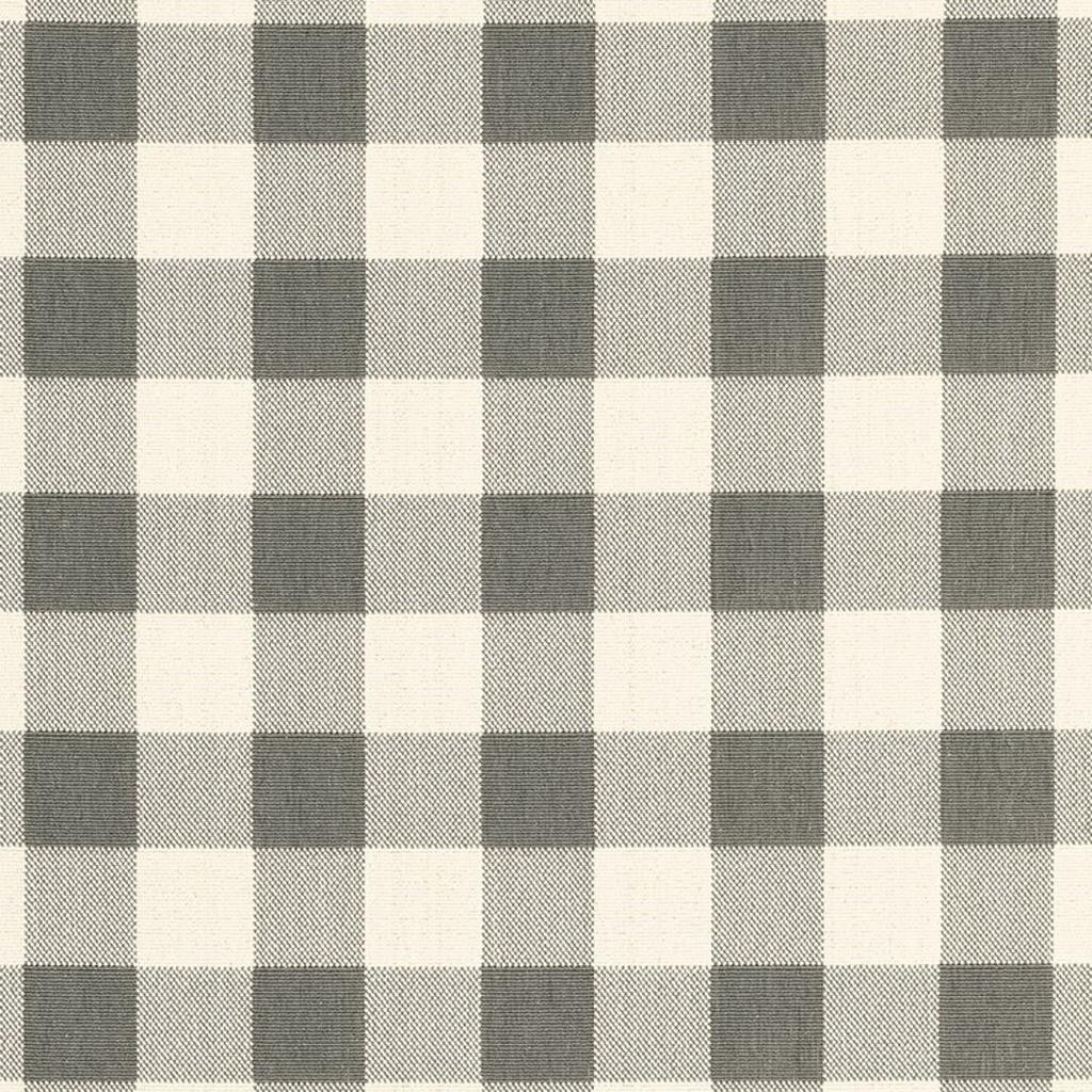 7' X 10' Gray And Ivory Indoor Outdoor Area Rug-Outdoor Rugs-DECOROLALA