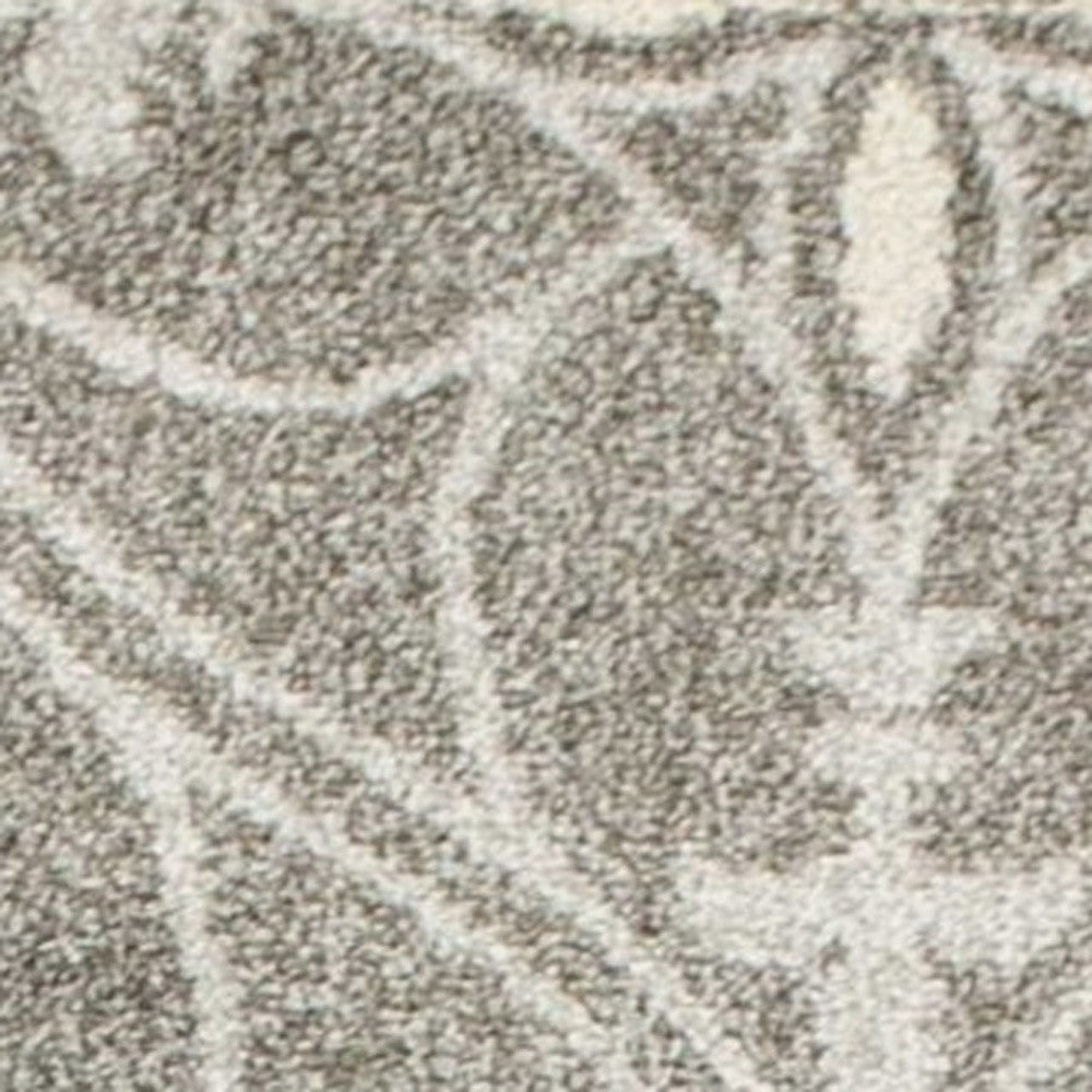 7' X 10' Gray Moroccan Indoor Outdoor Area Rug-Outdoor Rugs-DECOROLALA