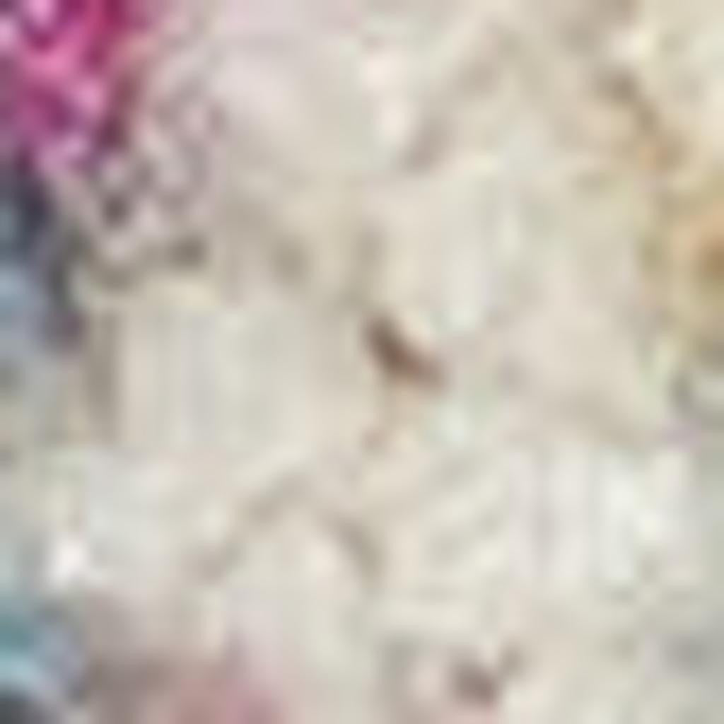 7' X 10' Ivory And Blue Abstract Area Rug-Area Rugs-DECOROLALA