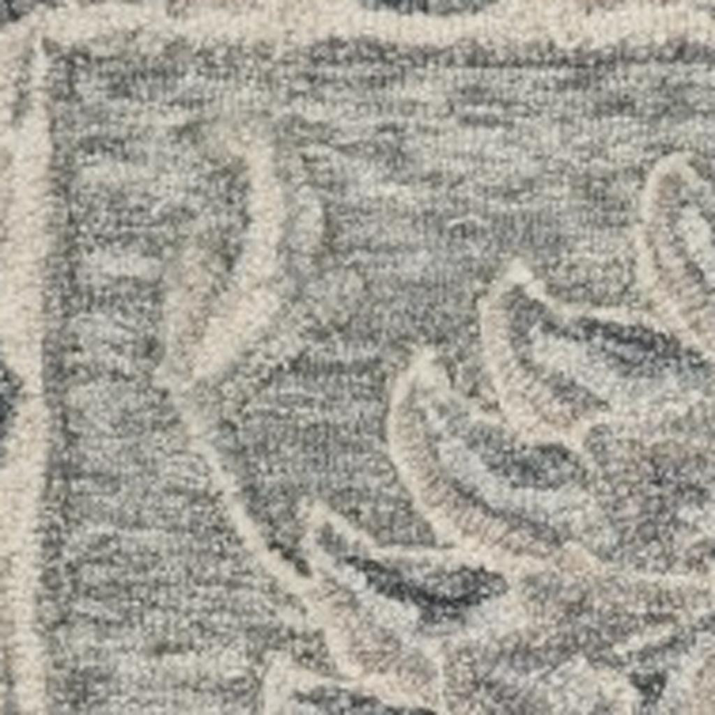 7' X 9' Gray Wool Hand Tufted Area Rug-Area Rugs-DECOROLALA