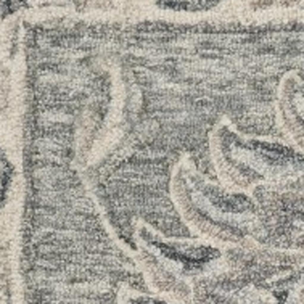 7' X 9' Gray Wool Hand Tufted Area Rug-Area Rugs-DECOROLALA