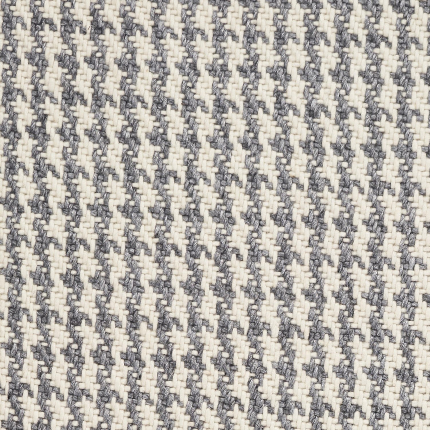 7' X 9' Gray and Ivory Wool Hand Woven Area Rug-Area Rugs-DECOROLALA