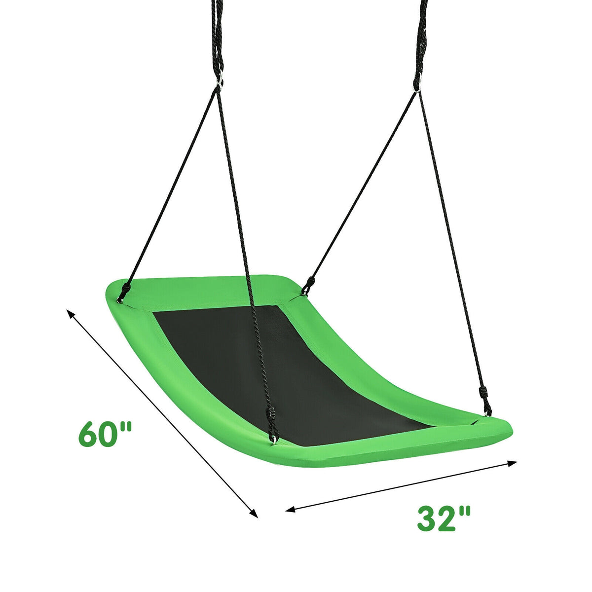 700lb Giant 60 Inch Platform Tree Swing for Kids and Adults