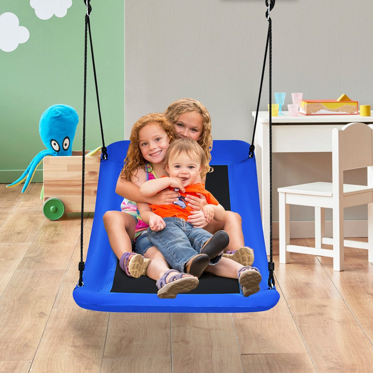 700lb Giant 60 Inch Platform Tree Swing for Kids and Adults