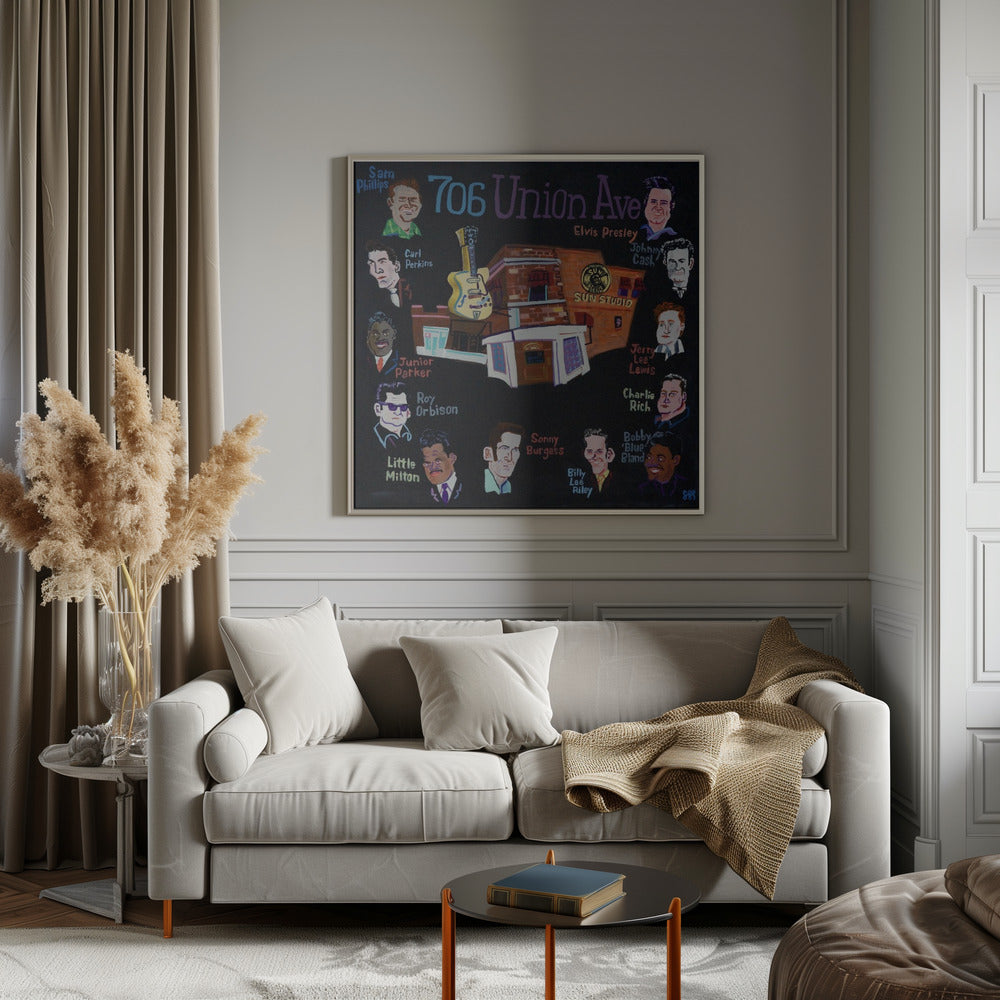706 Union Canvas Print by Steve Spencer-Canvas Print-DECOROLALA