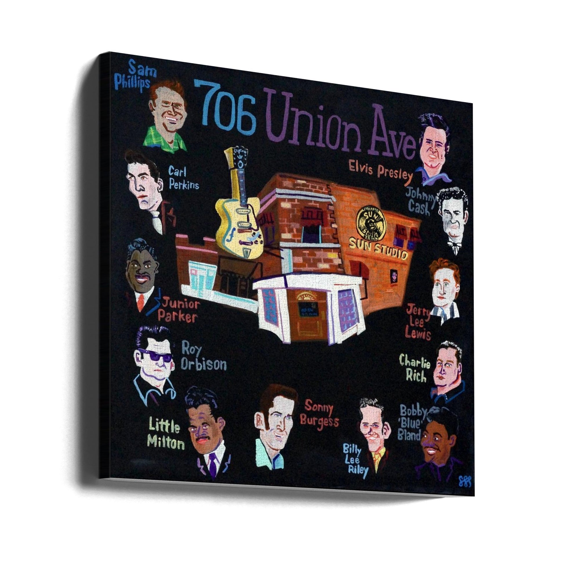 706 Union Canvas Print by Steve Spencer-Canvas Print-DECOROLALA