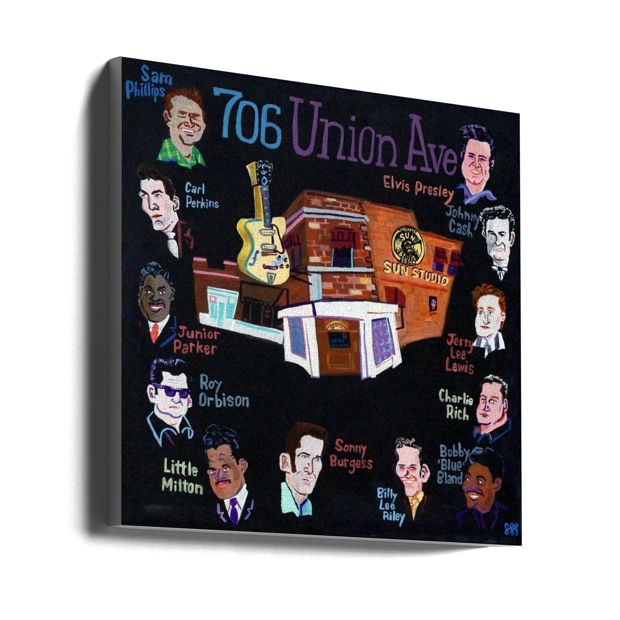 706 Union Canvas Print by Steve Spencer-Canvas Print-DECOROLALA