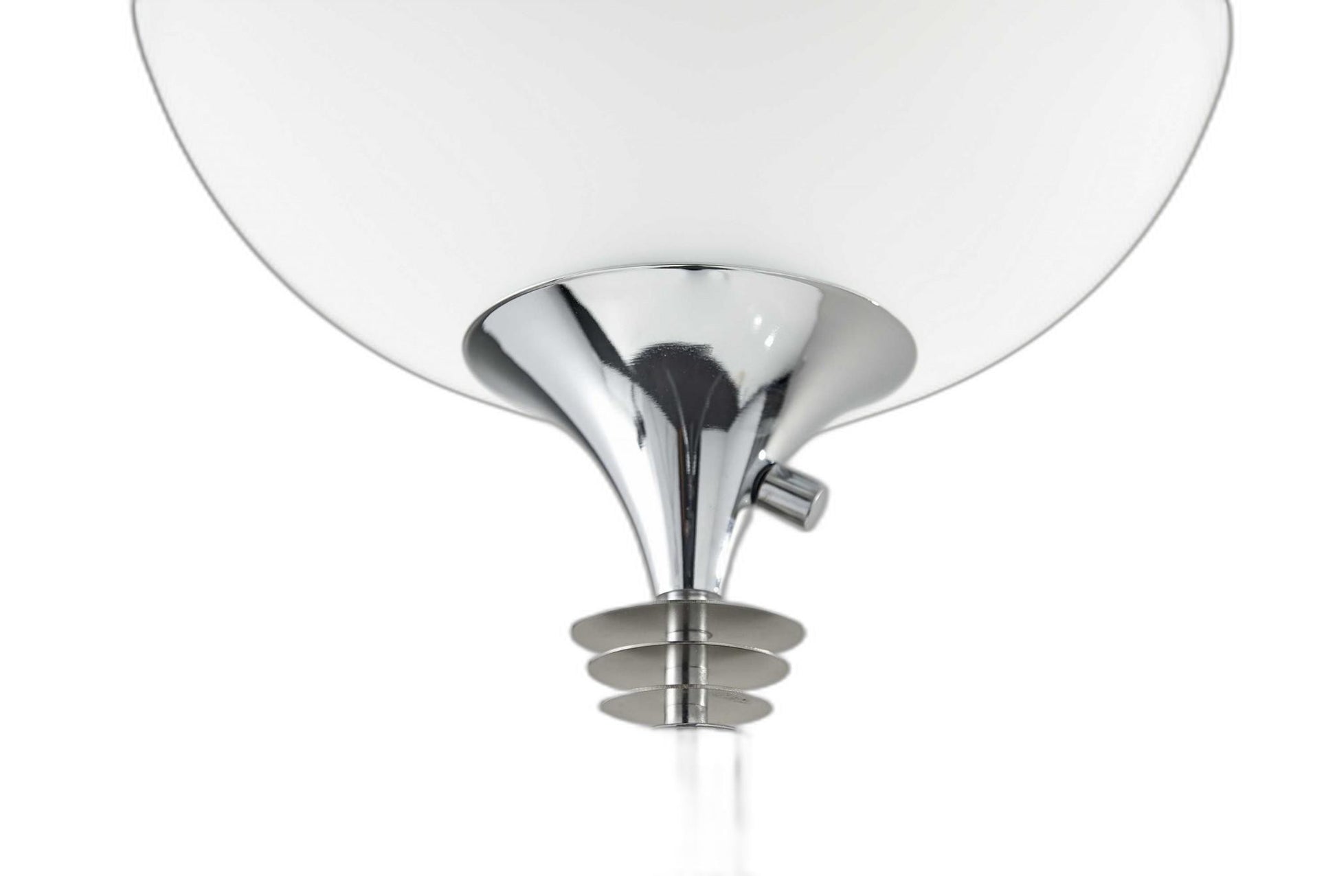 72" Black And White With White Glass Shade-Floor Lamps-DECOROLALA