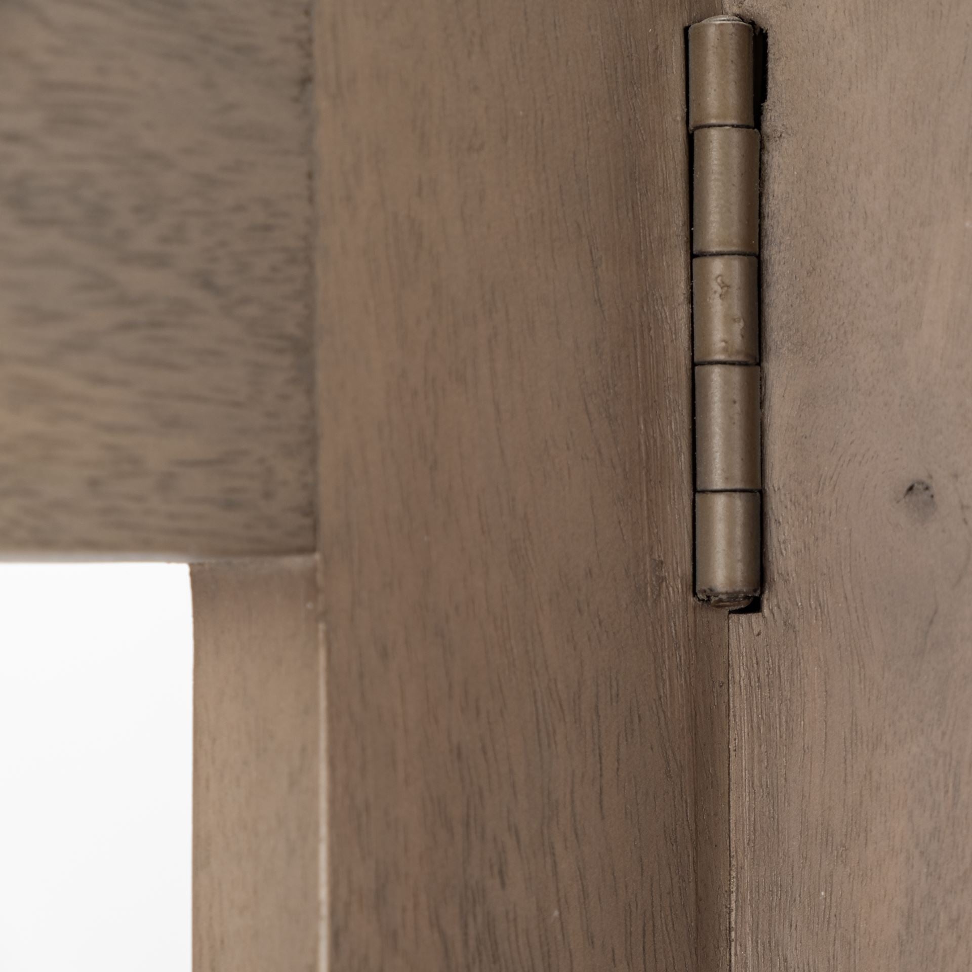 72" Brown Solid Wood and Wood Four Tier Bookcase-Bookcases-DECOROLALA