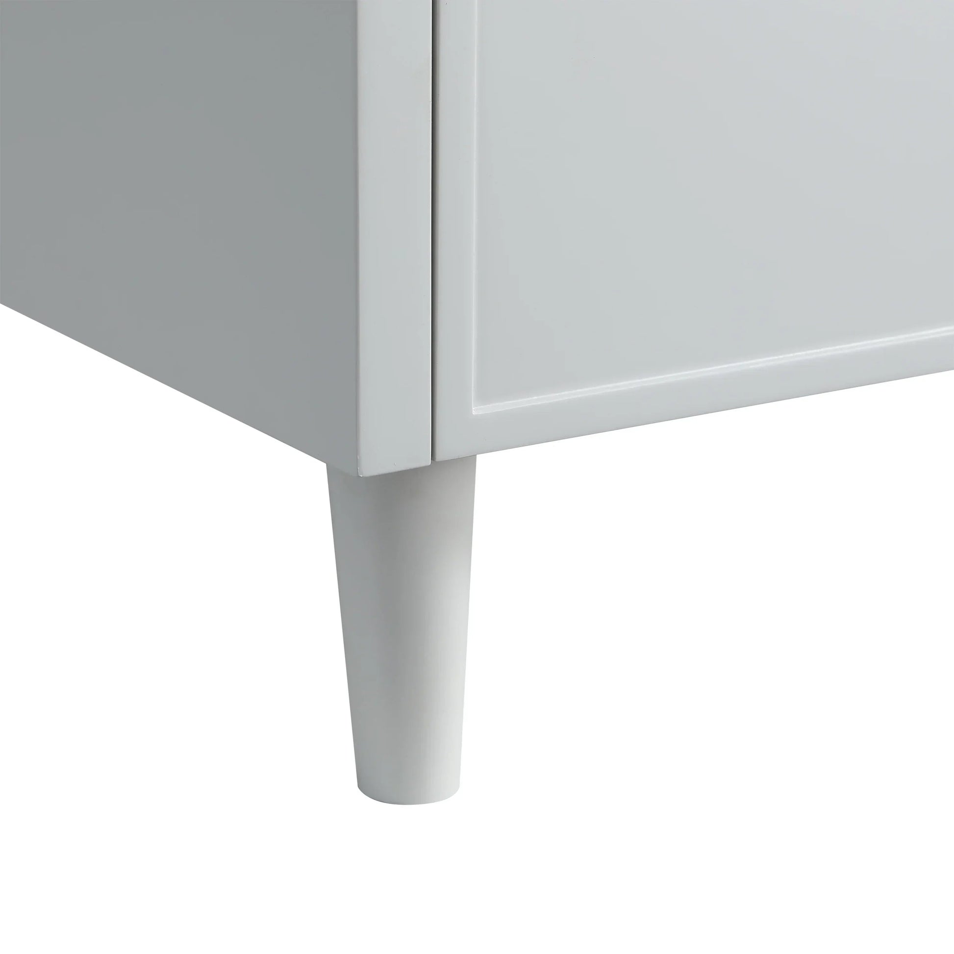 72" Hampton Grey Double Sink Freestanding Vanity with Pure White Quartz Countertop-Migration_Bathroom Vanities-DECOROLALA