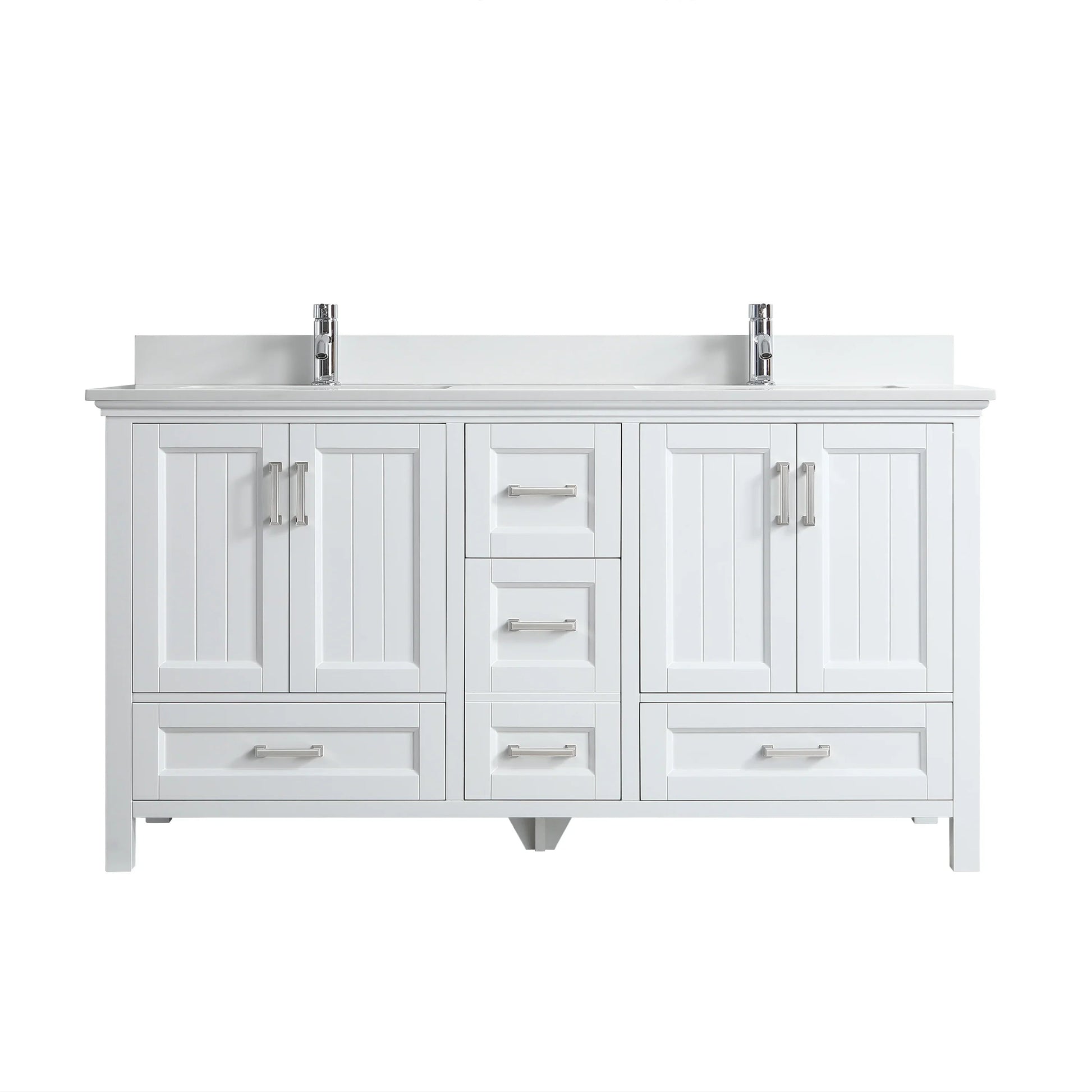 72" White Freestanding Double Sink Bathroom Vanity with White Quartz Countertop-Migration_Bathroom Vanities-DECOROLALA