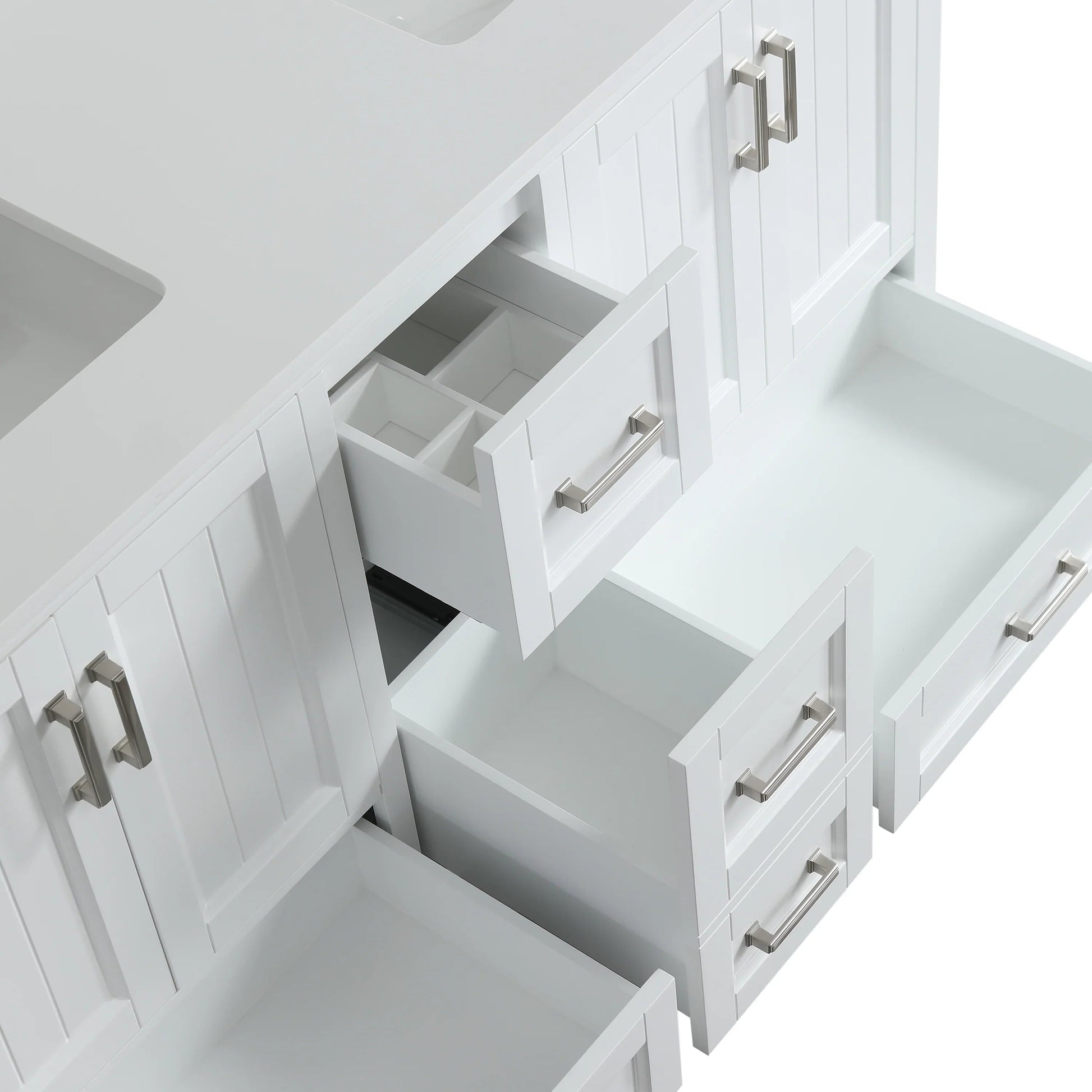 72" White Freestanding Double Sink Bathroom Vanity with White Quartz Countertop-Migration_Bathroom Vanities-DECOROLALA