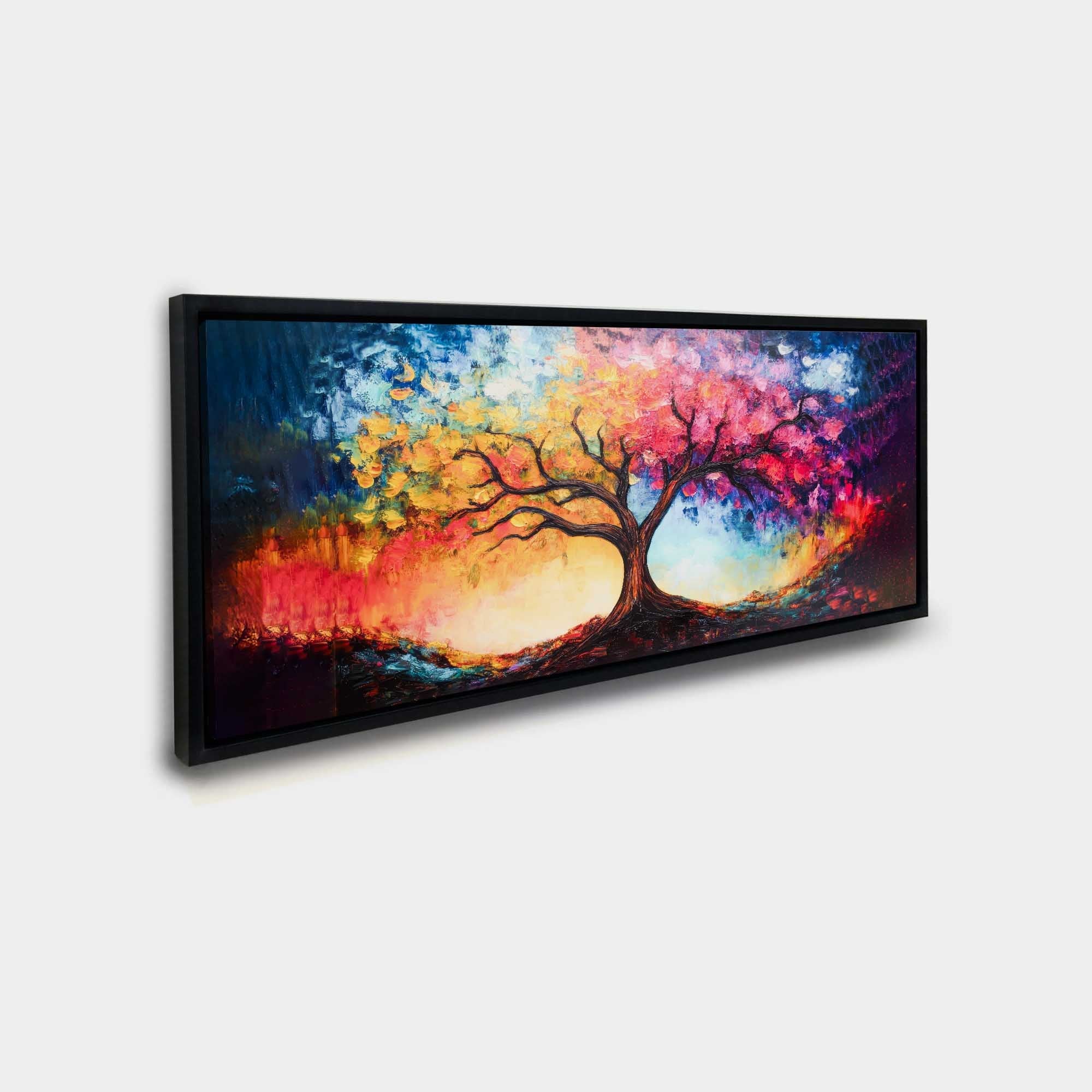 Vibrant Autmn Tree 72" x 24"-canvas-DECOROLALA
