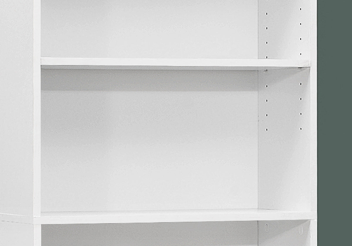 72"H 5-Shelf Bookcase, Espresso-Computer Desks-DECOROLALA