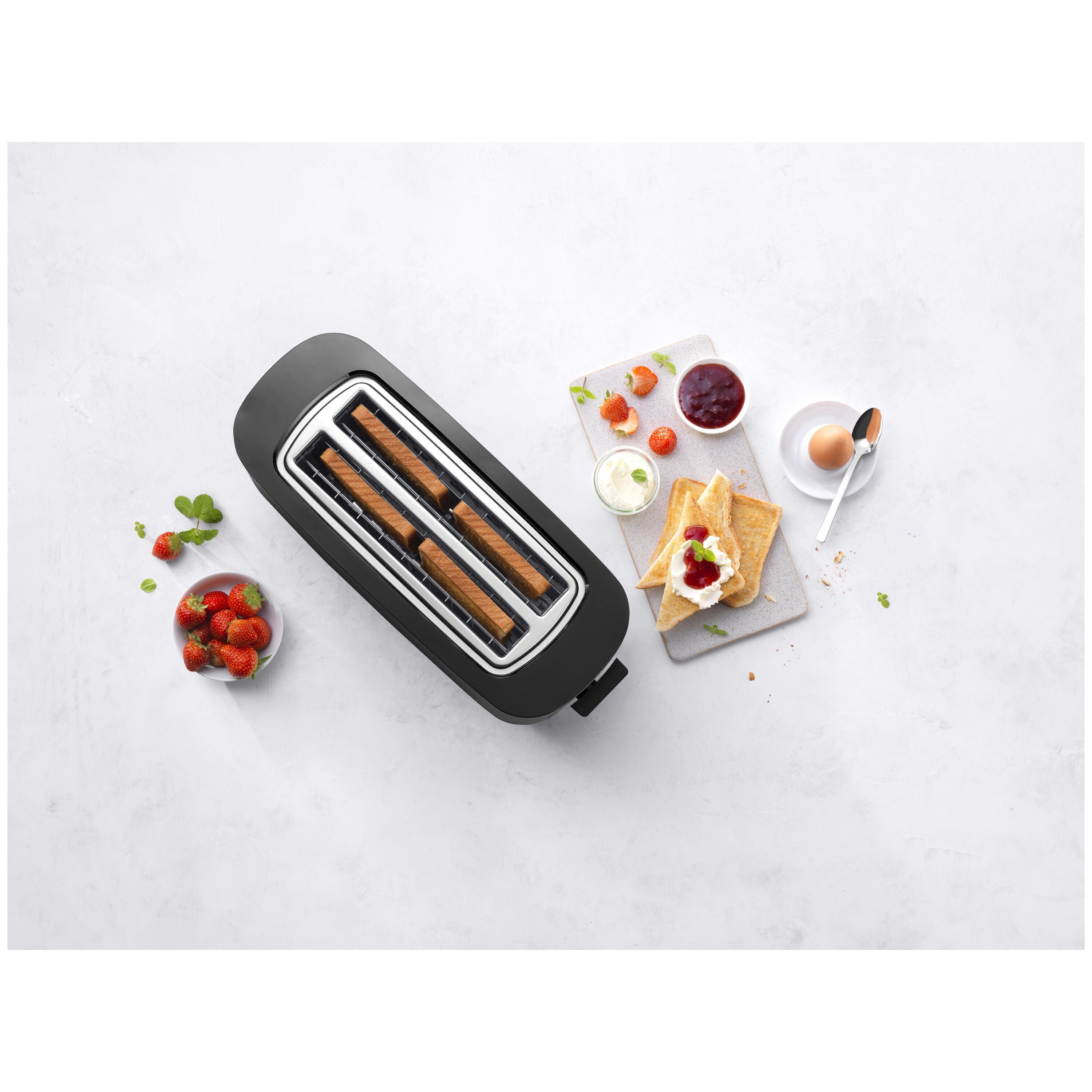 ZWILLING Enfinigy 2 Long Slots Toaster - Black-Toasters-DECOROLALA