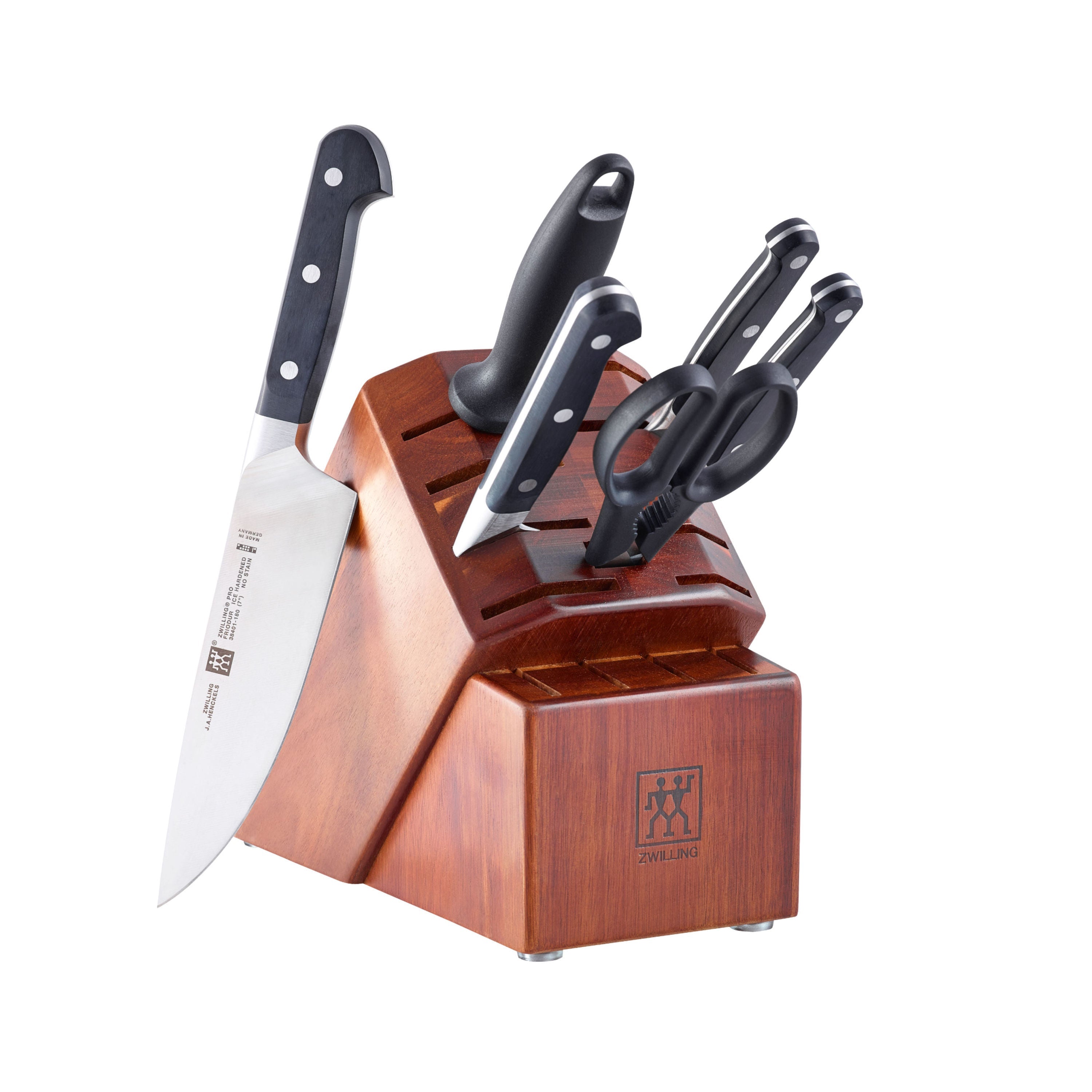 ZWILLING Pro 7 Piece Knife Block Set-DECOROLALA