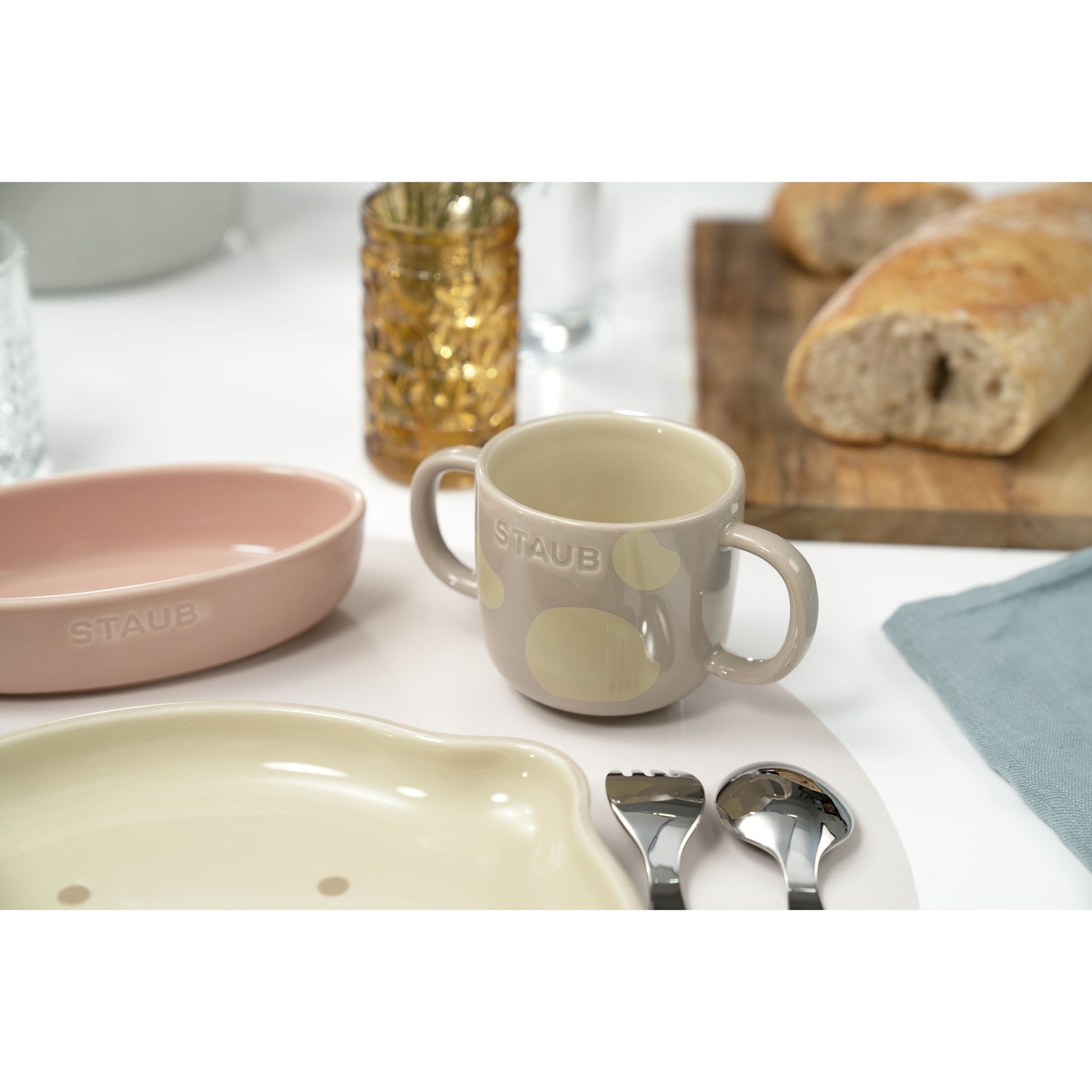 STAUB Kids Range Child's Tableware Set 4 Piece-2