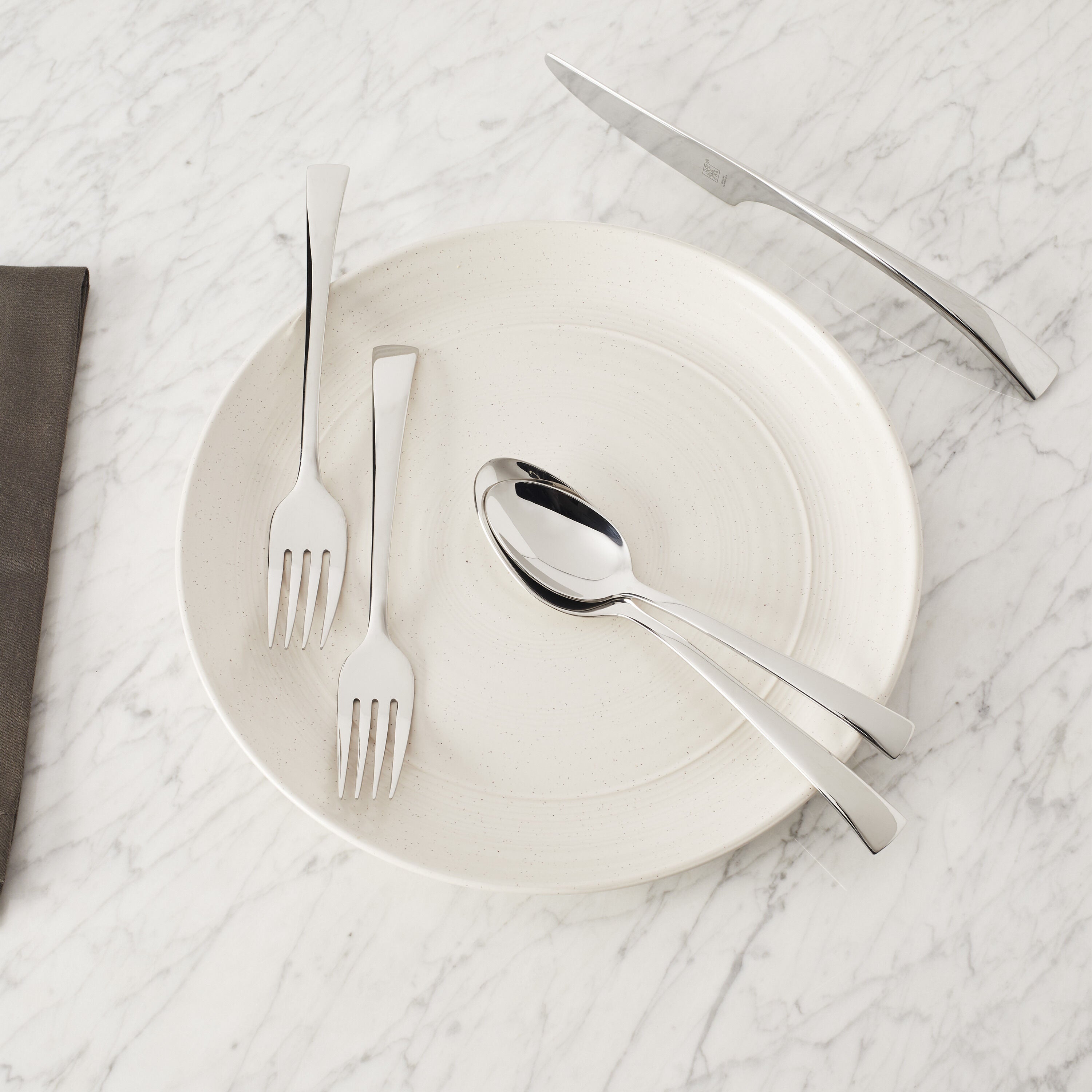 ZWILLING Bellasera 45 Piece Flatware Set Polished-n/a-DECOROLALA