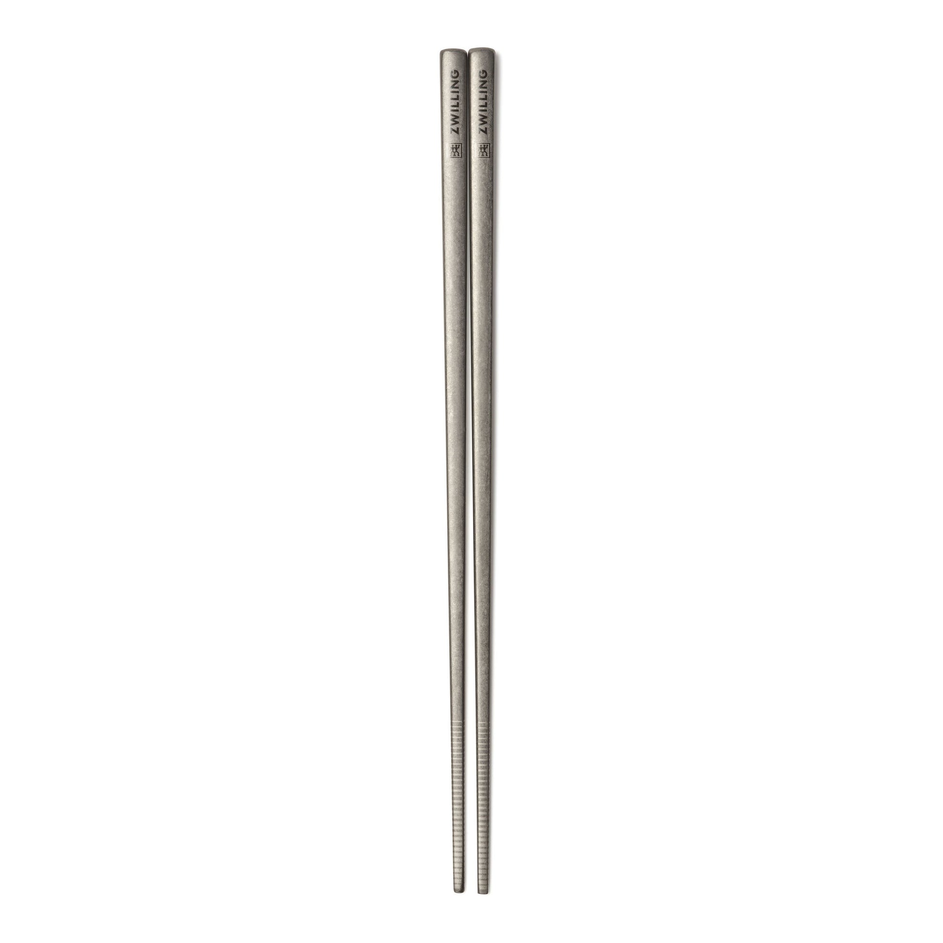 ZWILLING Minimale (matted) 4 Piece Chopstick Set, Silver-n/a-DECOROLALA