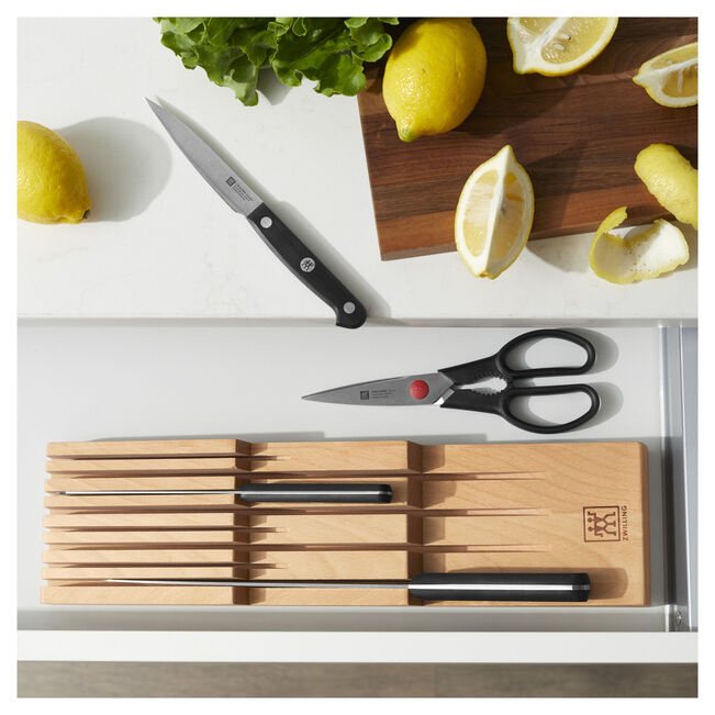ZWILLING Beech Knife Storage Tray – Holds Up to 8 Knives, Space-Saving Design-3