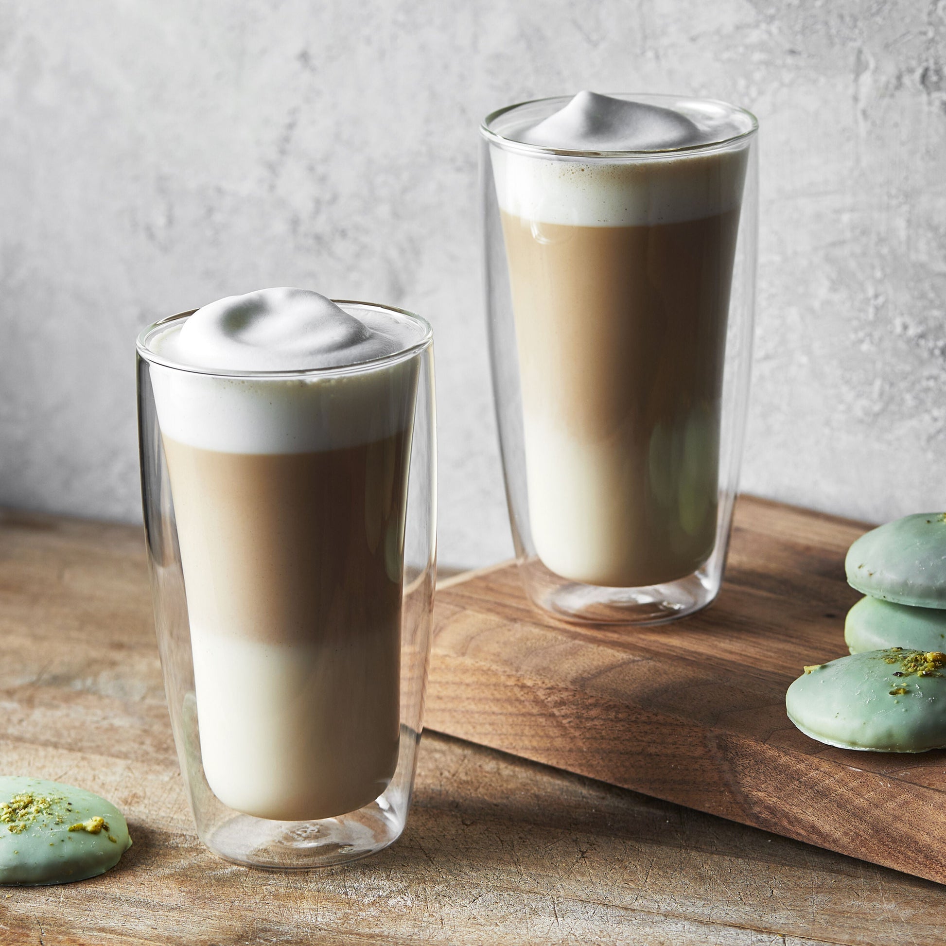 HENCKELS Cafe Roma 2 Piece, Latte Glass Set-n/a-DECOROLALA