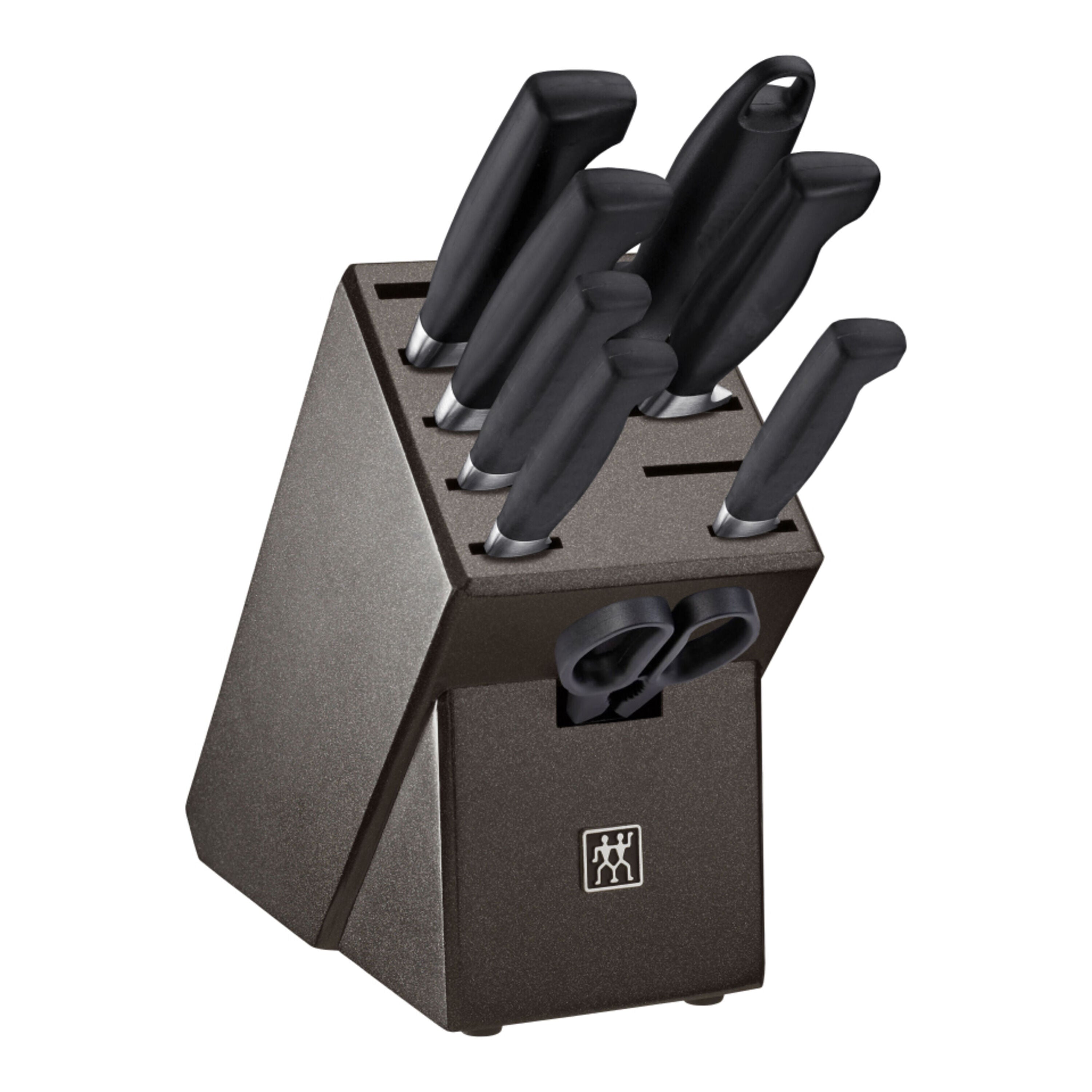 ZWILLING **** Four Star 9 Piece Knife Block Set, Grey-DECOROLALA