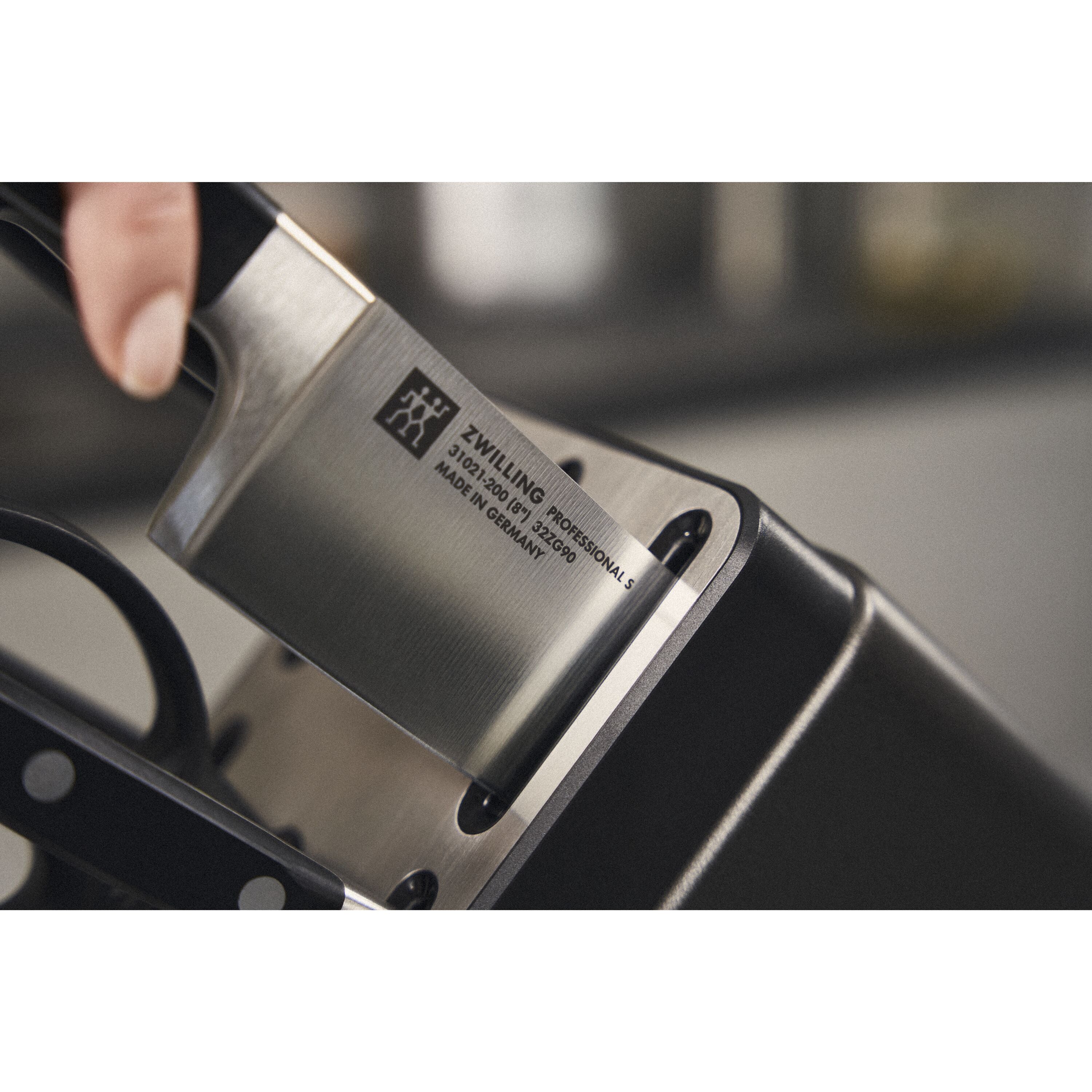 ZWILLING Professional S 7 Piece, Knife Block Set, Anthracite-DECOROLALA