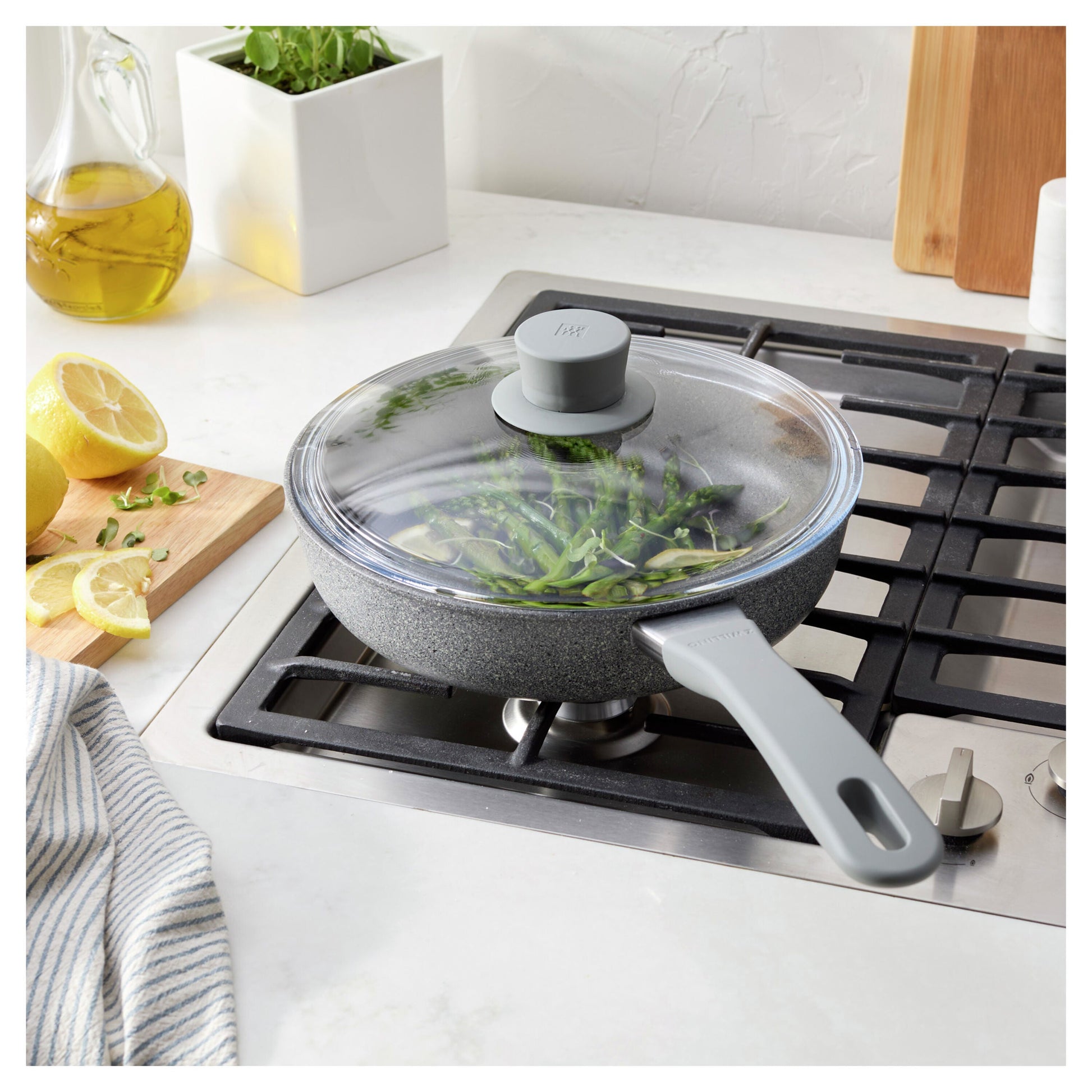 ZWILLING Parma Plus 24 cm Aluminum Saute Pan With Lid-n/a-DECOROLALA