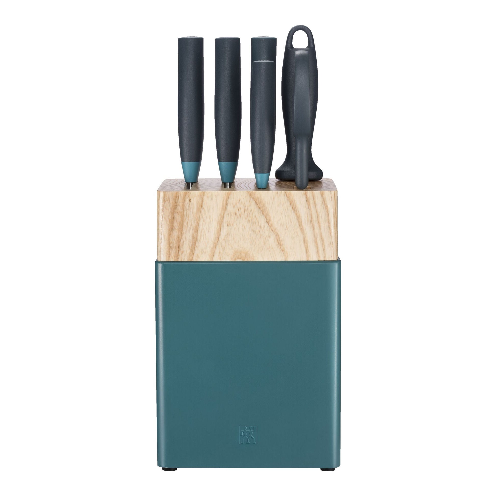 ZWILLING Now S 7 Piece, Knife Block Set, Blueberry-DECOROLALA