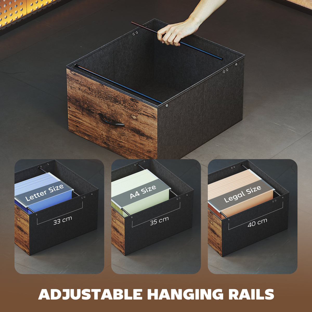76" L-Shaped Gaming Desk with RGB Lights & USB - Rustic Brown-Office Products > Office Furniture > Office Desks & Work Stations > Gaming Desks-DECOROLALA