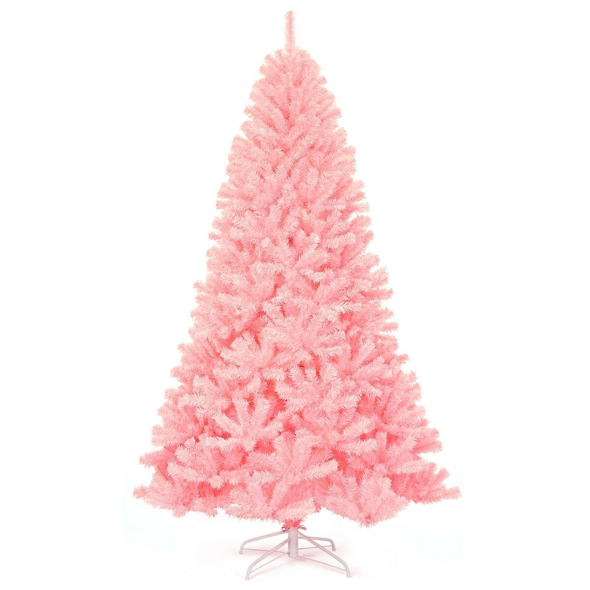 7.5 Feet Hinged Artificial Christmas Tree Full Fir Tree-Christmas Trees-DECOROLALA