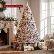 7.5/6 FT Smart Pencil Christmas Tree with APP Remote & RGB Lights and Music Sync-6FT-Christmas Trees-DECOROLALA
