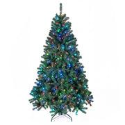 7.5/6 FT Smart Pencil Christmas Tree with Remote APP & RGB Lights Music Sync-6FT-Christmas Trees-DECOROLALA