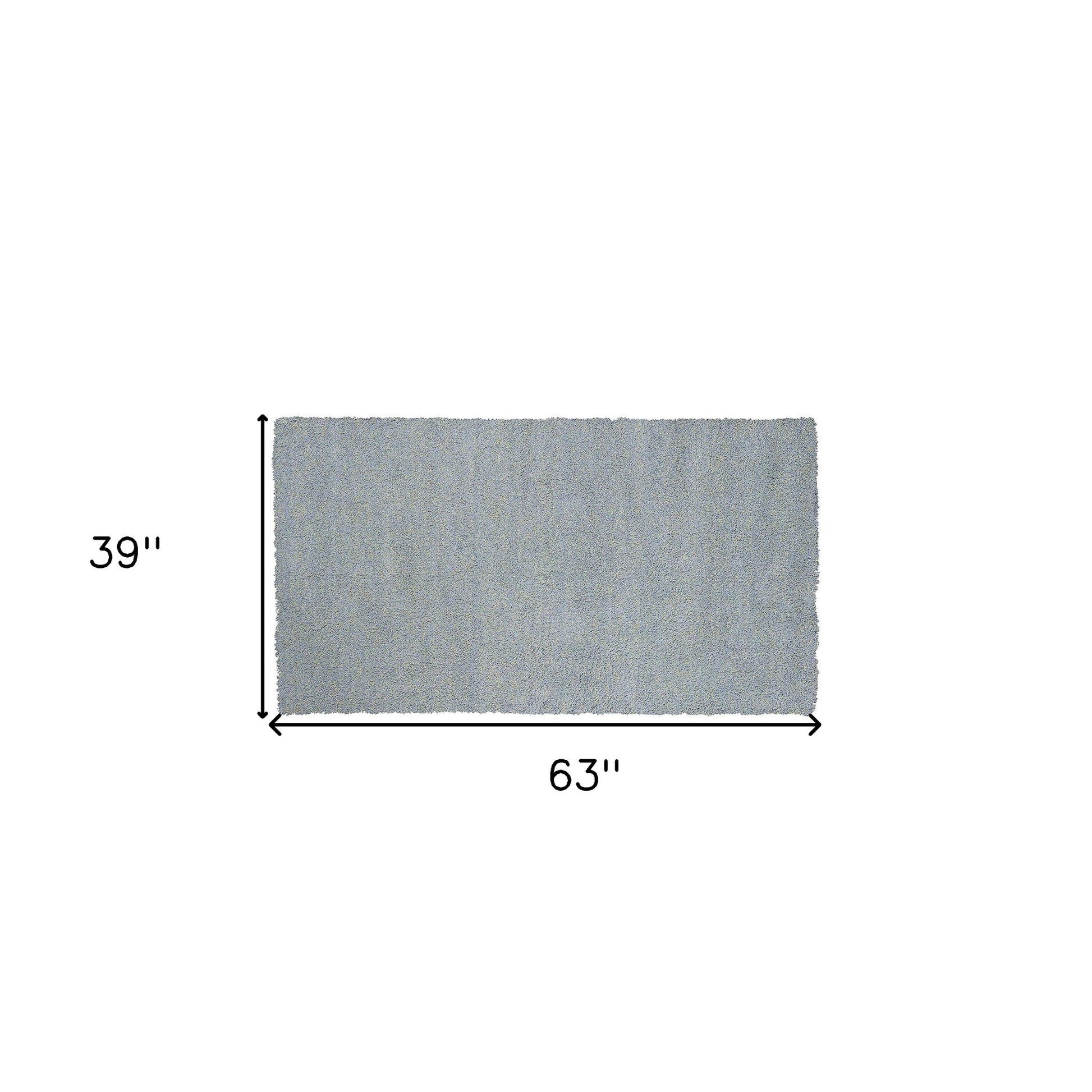 8' Blue Hand Woven Round Rug-Area Rugs-DECOROLALA