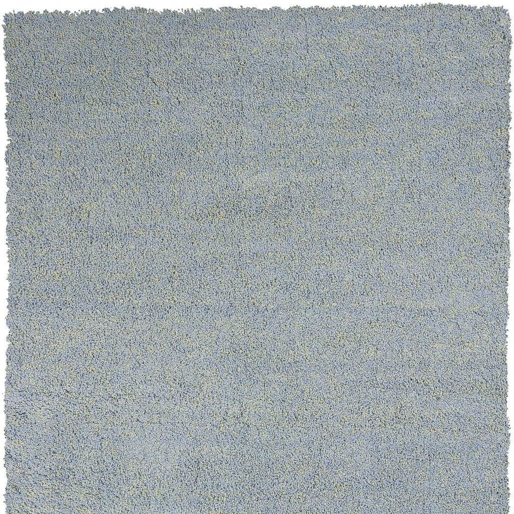 8' Blue Hand Woven Round Rug-Area Rugs-DECOROLALA