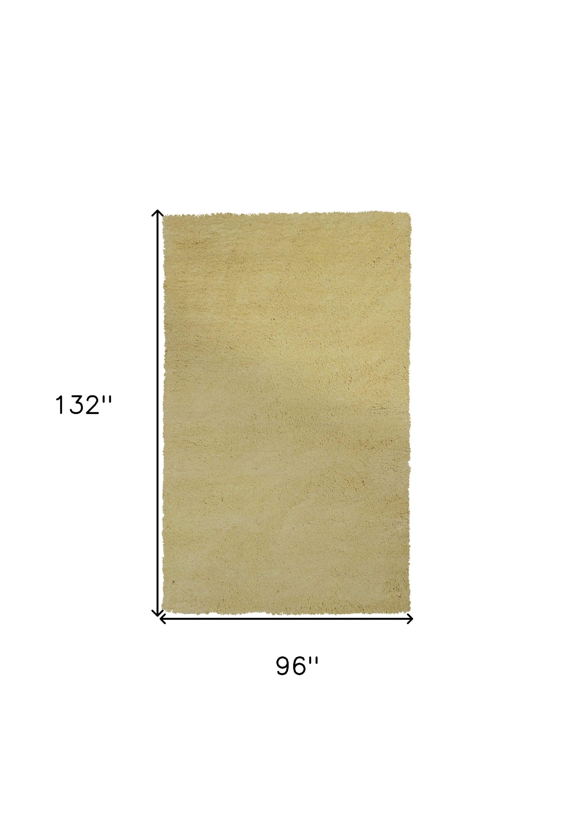 8' Canary Yellow Hand Woven Round Rug-Area Rugs-DECOROLALA