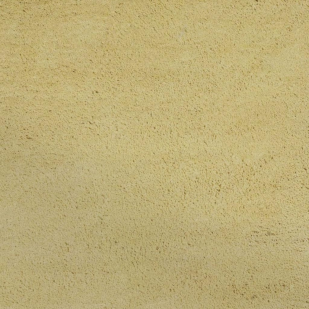 8' Canary Yellow Hand Woven Round Rug-Area Rugs-DECOROLALA