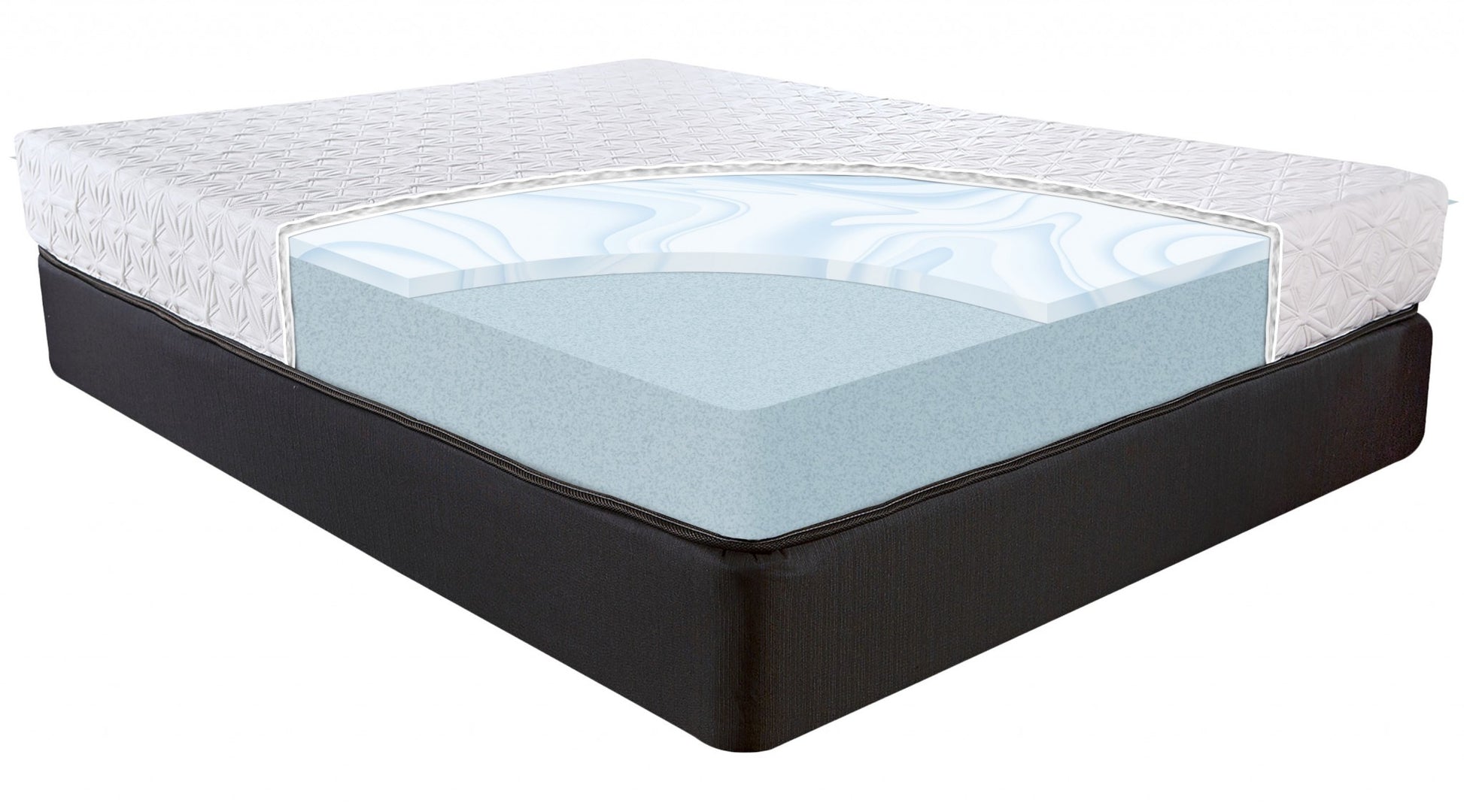8" Foam Gel Memory Foam Mattress-Foam Mattresses-DECOROLALA