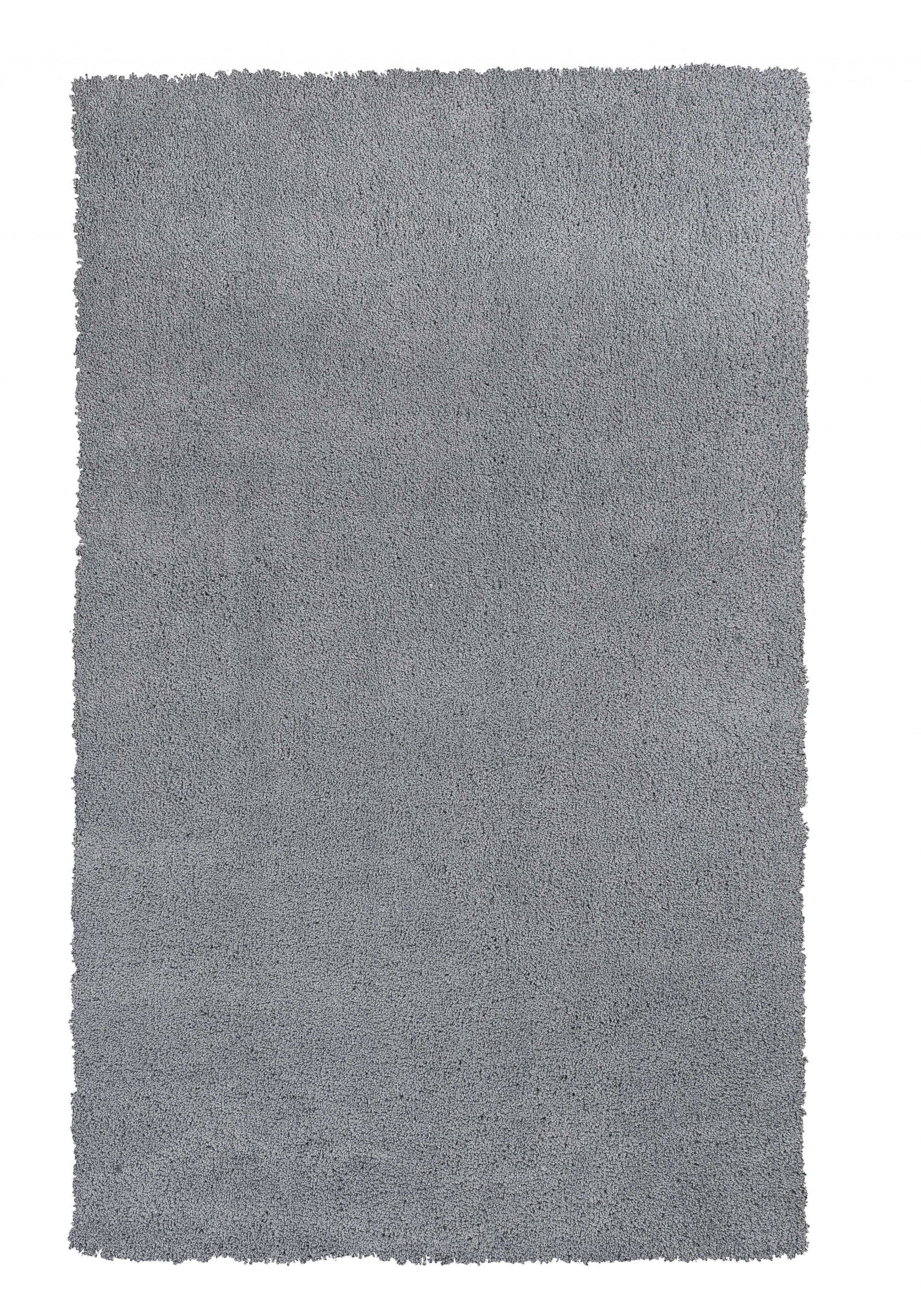 8' Gray Hand Woven Round Rug-Area Rugs-DECOROLALA