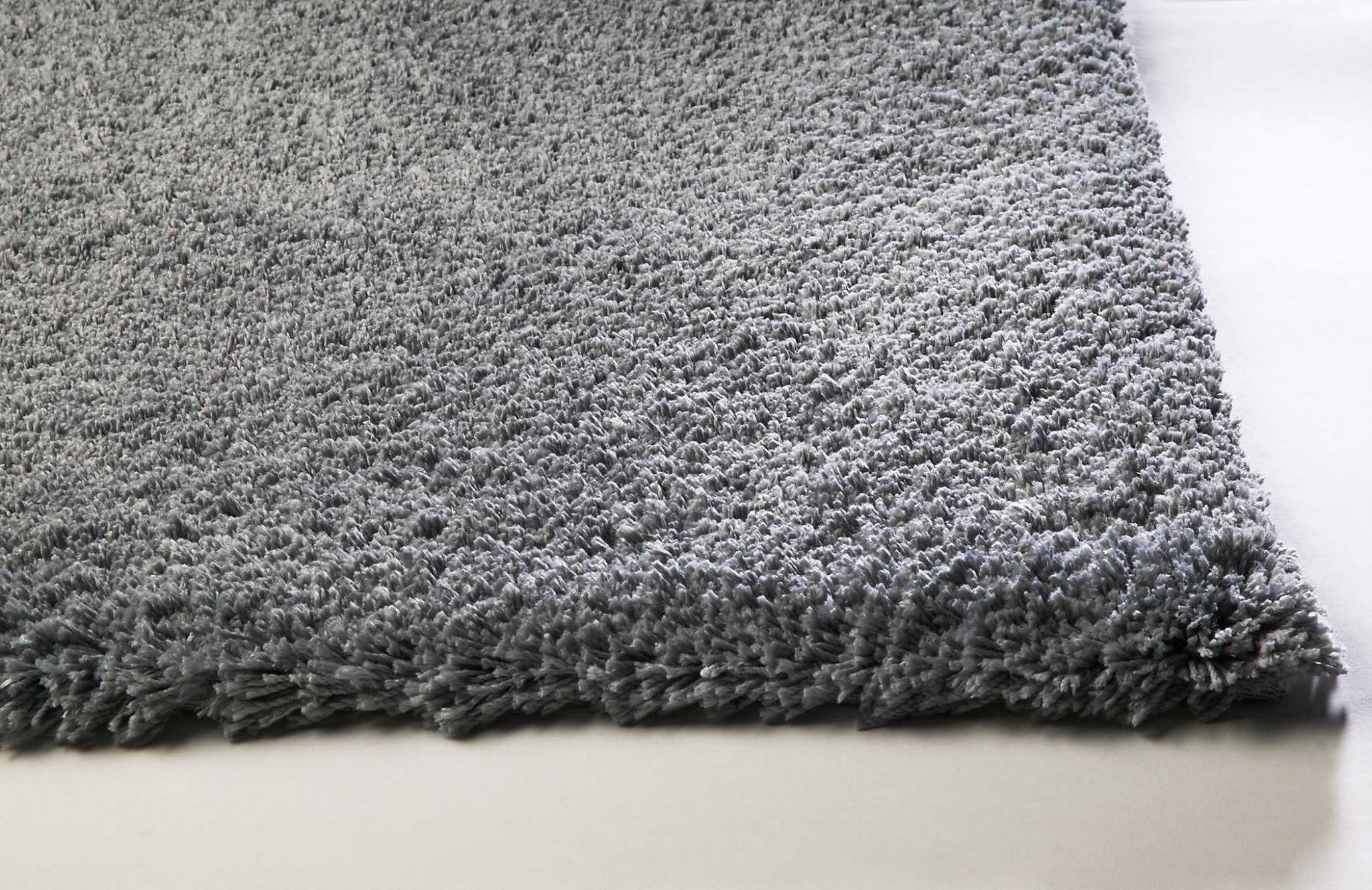 8' Gray Hand Woven Round Rug-Area Rugs-DECOROLALA