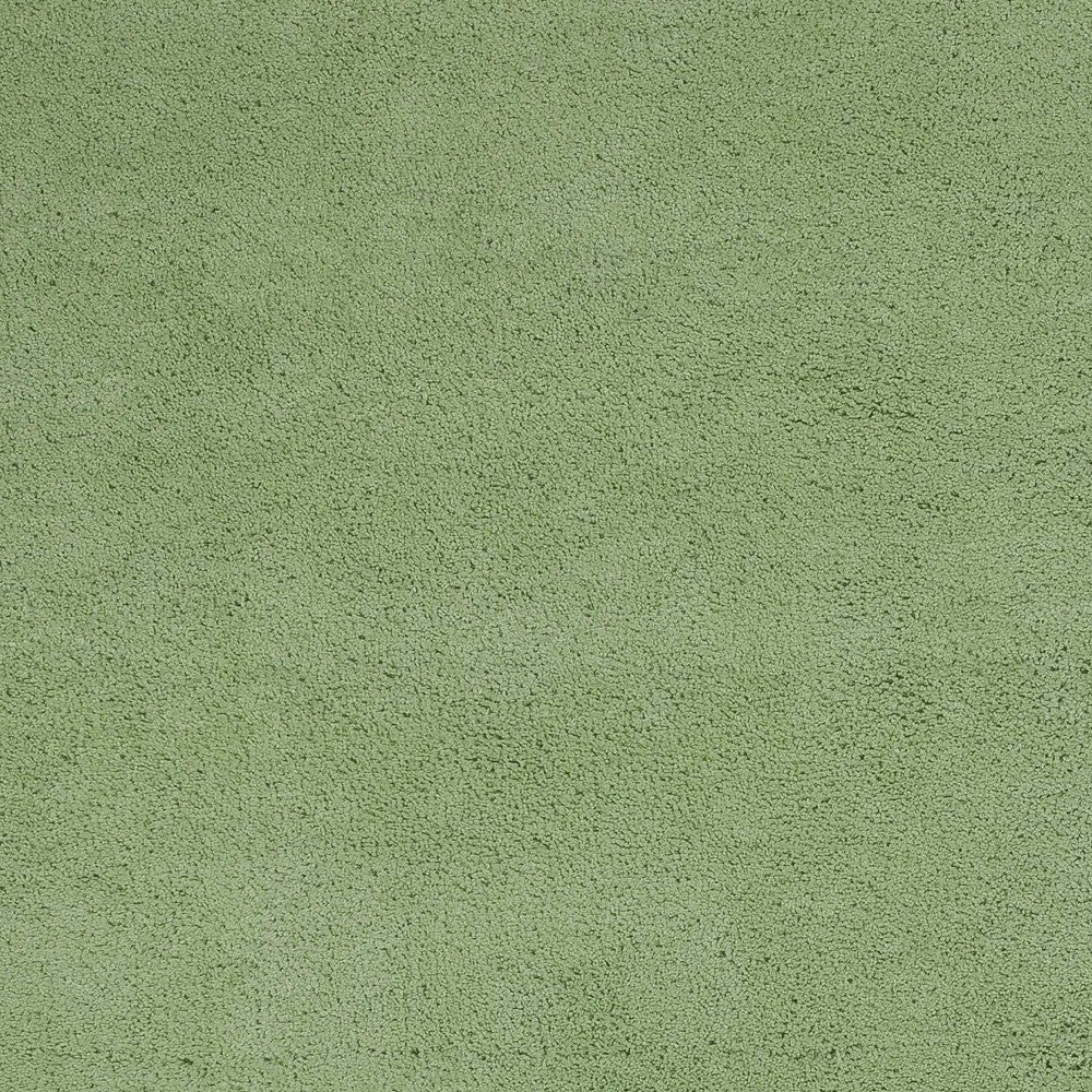 8' Green Round Hand Woven Area Rug-Area Rugs-DECOROLALA