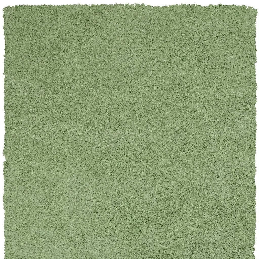 8' Green Round Hand Woven Area Rug-Area Rugs-DECOROLALA