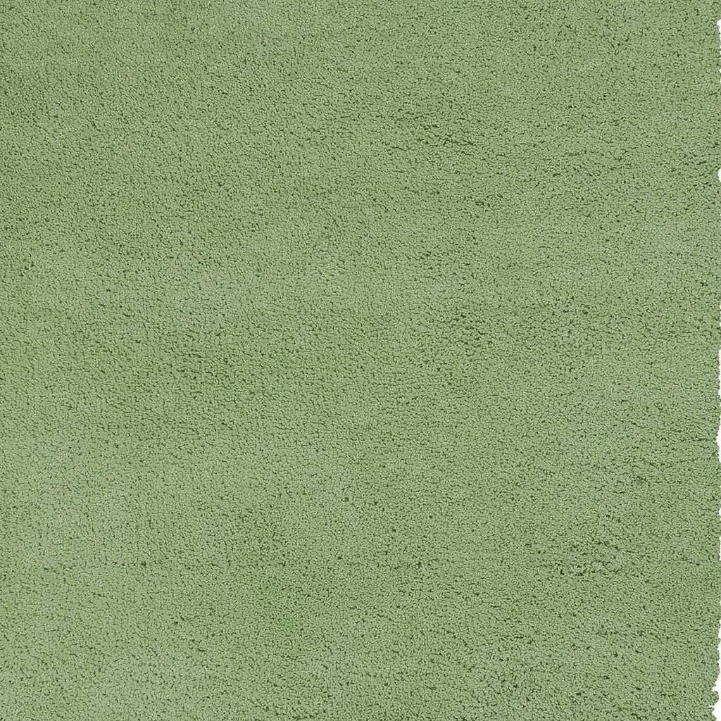 8' Green Round Hand Woven Area Rug-Area Rugs-DECOROLALA