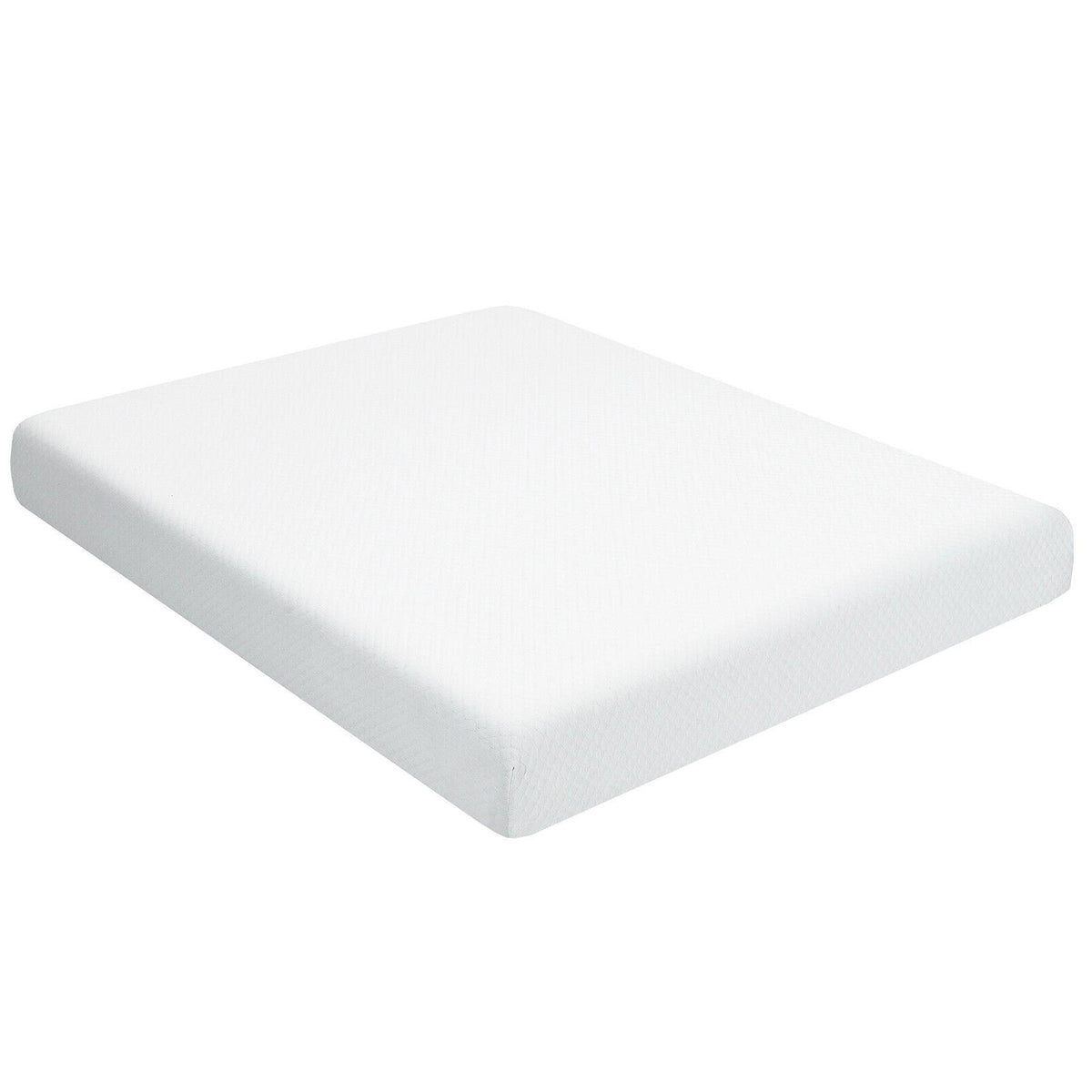 8 Inch Foam Medium Firm Mattress with Jacquard Cover-King Size-Mattresses-DECOROLALA