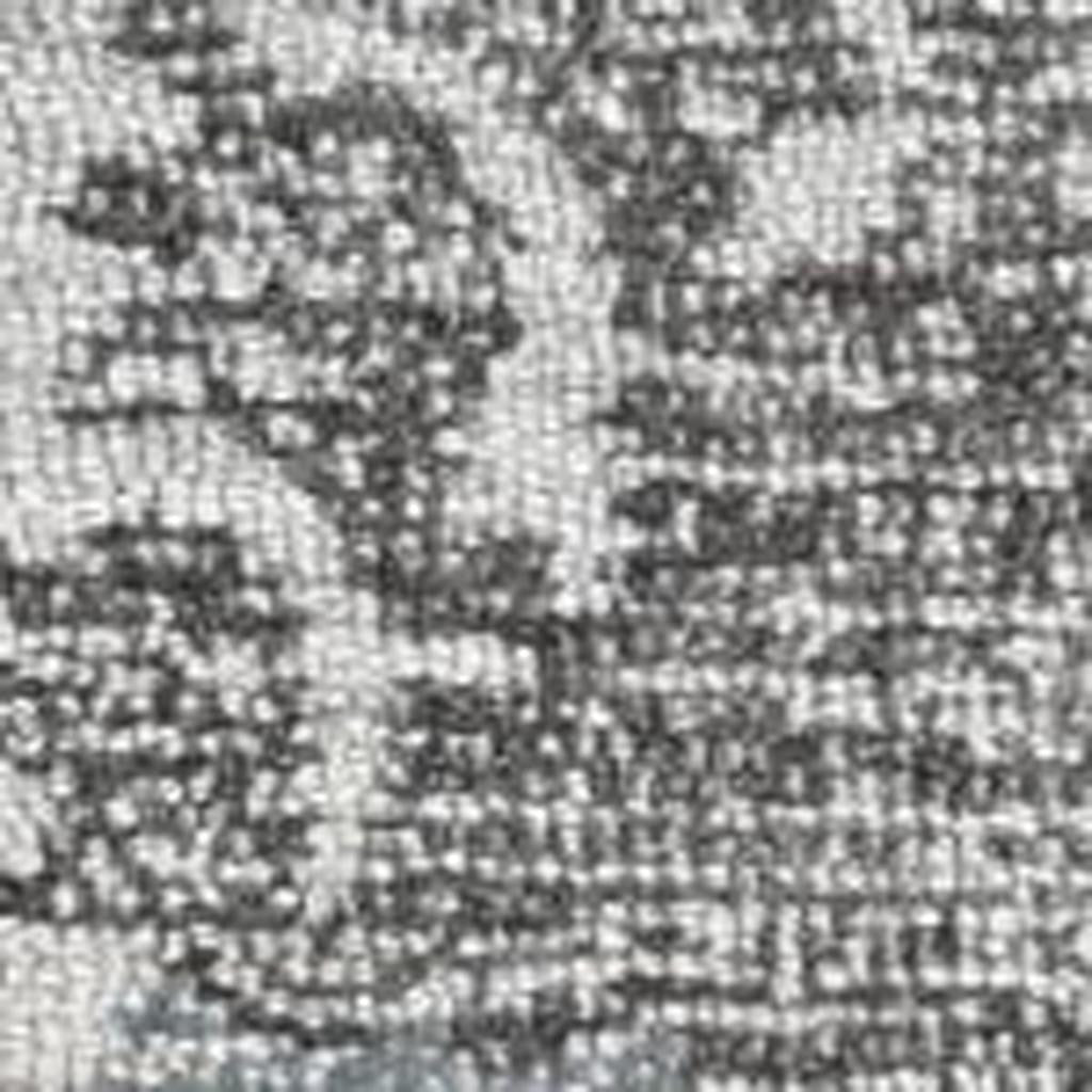 8' Ivory Gray And Green Wool Floral Hand Tufted Runner Rug-Area Rugs-DECOROLALA