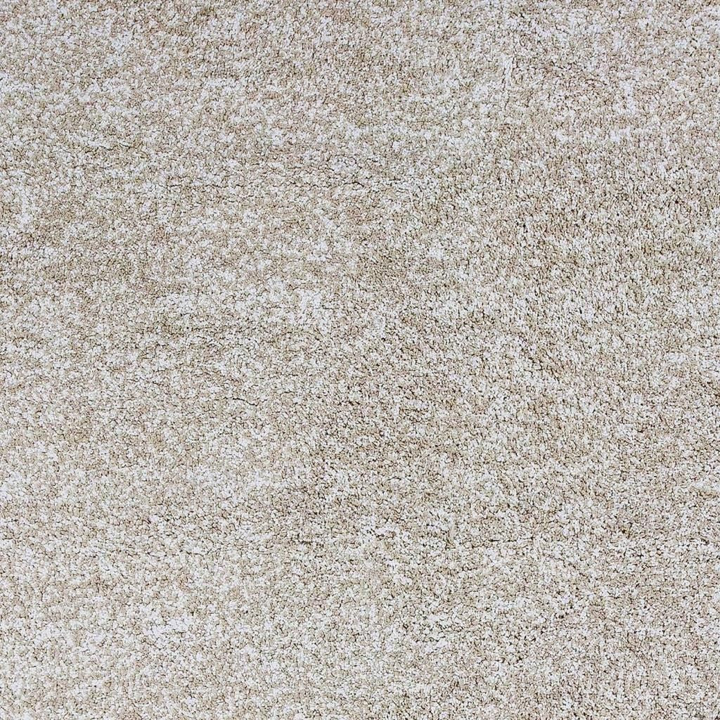 8' Ivory Hand Woven Round Rug-Area Rugs-DECOROLALA