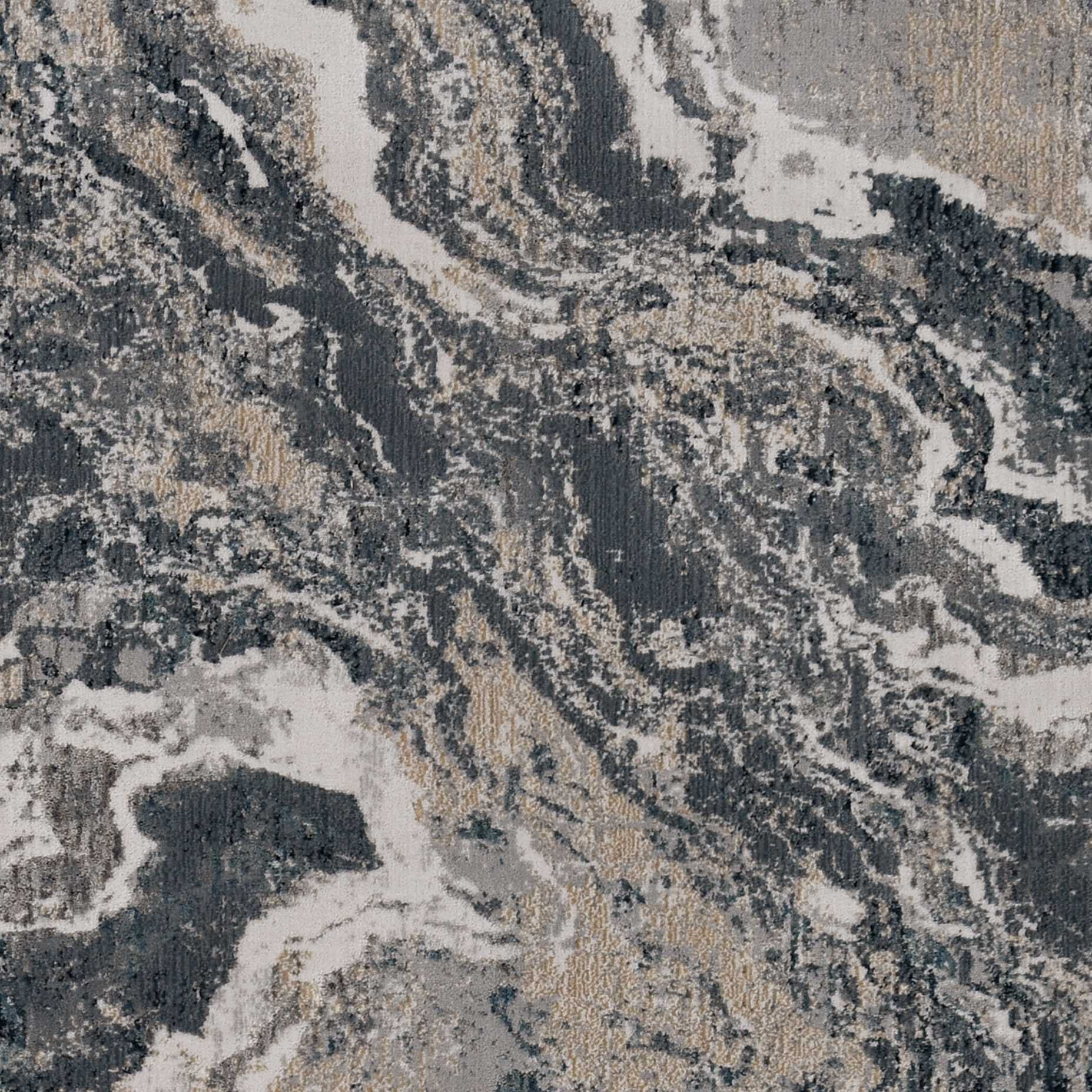 8' Ivory Red And Pink Fish and Coral Hand Hooked Round Rug-Area Rugs-DECOROLALA