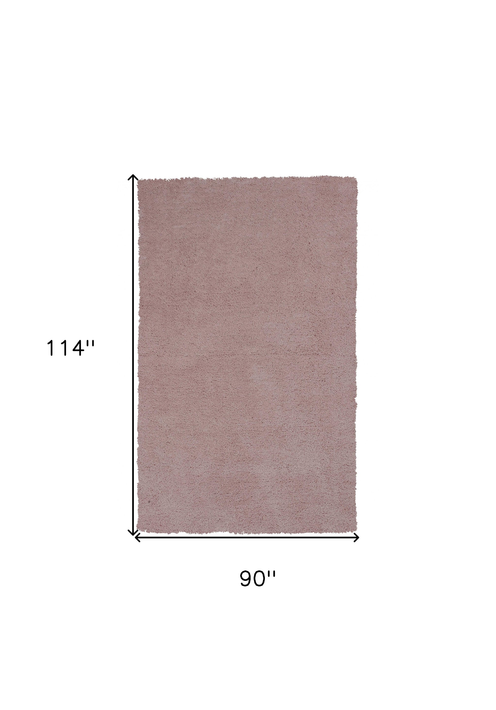 8' Pink Hand Woven Round Rug-Area Rugs-DECOROLALA